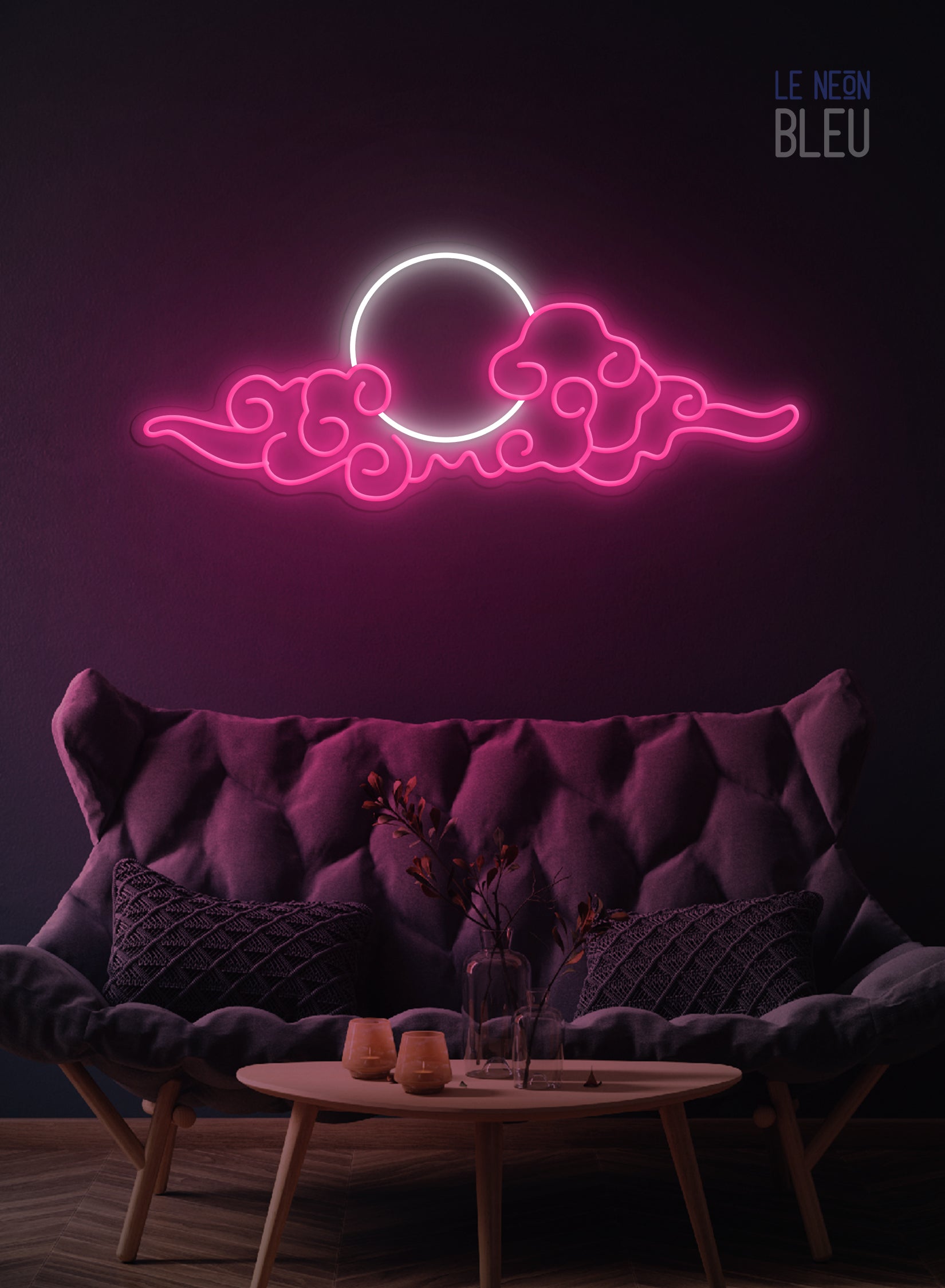 Sunset Nuageux - Néon LED