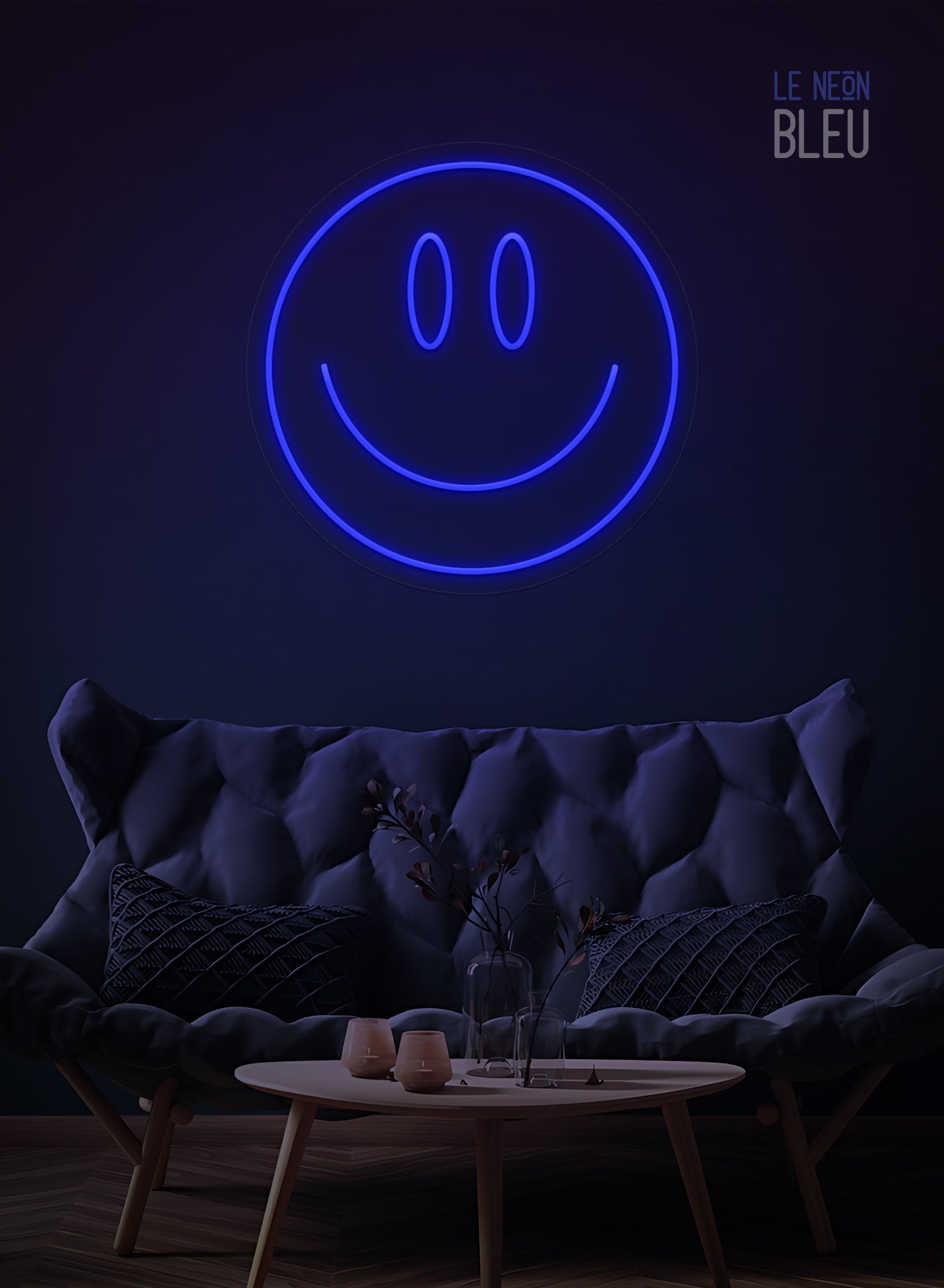 Néon LED Smiley – Déco Positive et Lumineuse