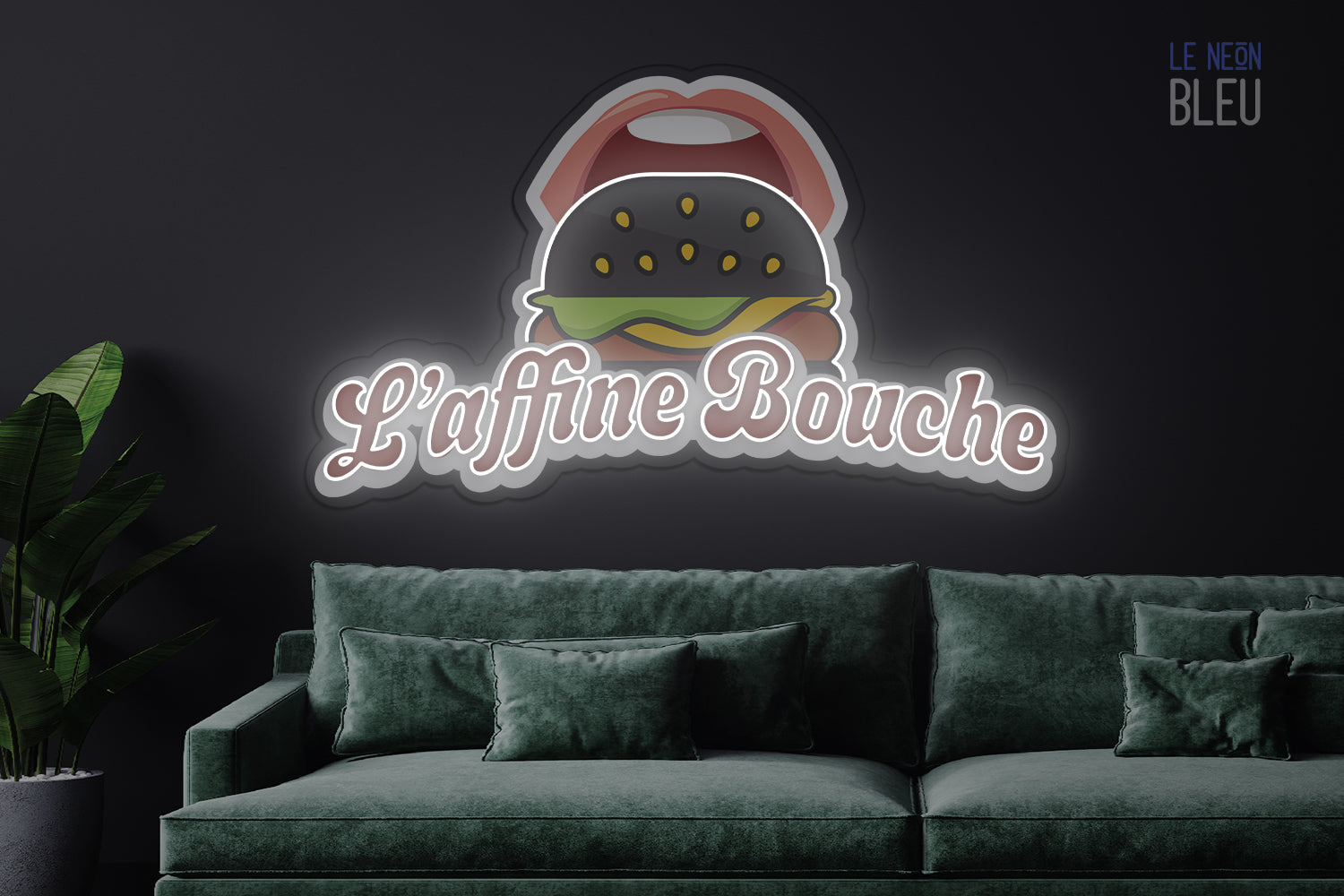 L'affine Bouche - Néon LED