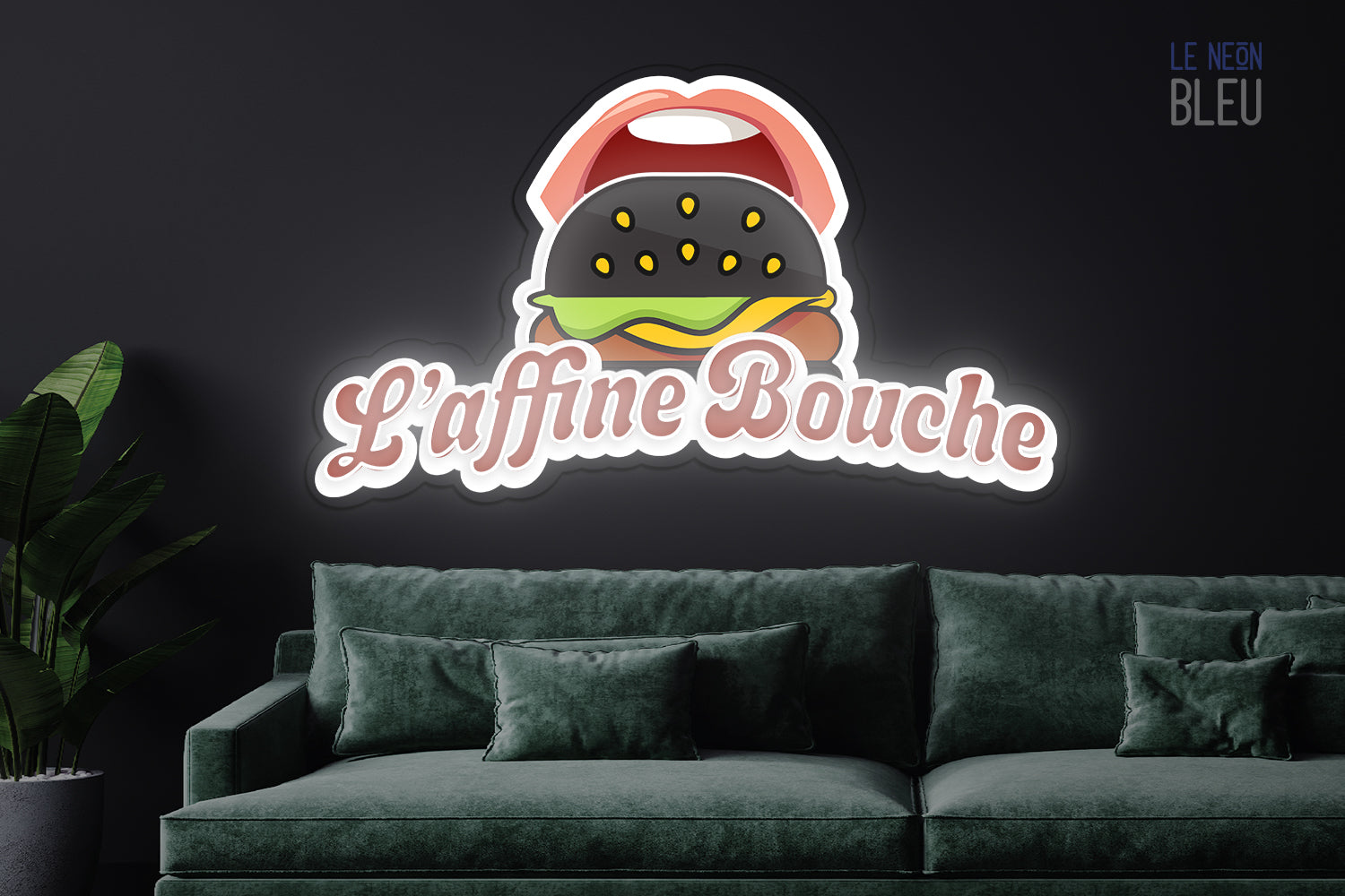 L'affine Bouche - Néon LED