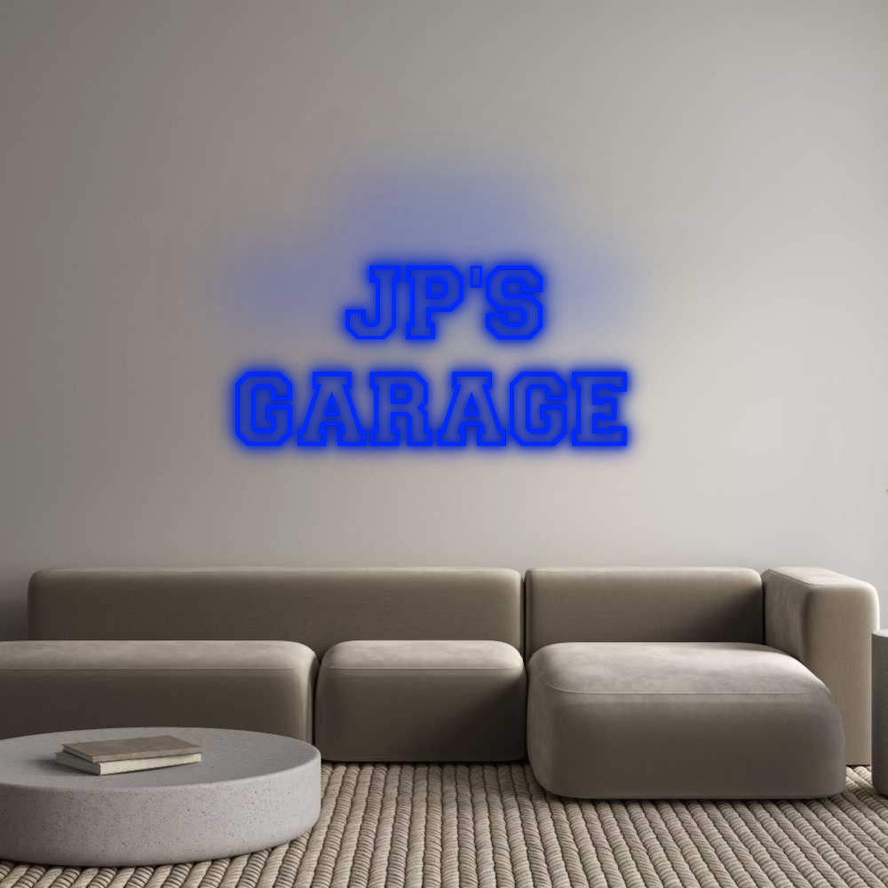 Custom Neon: JP'S
GARAGE