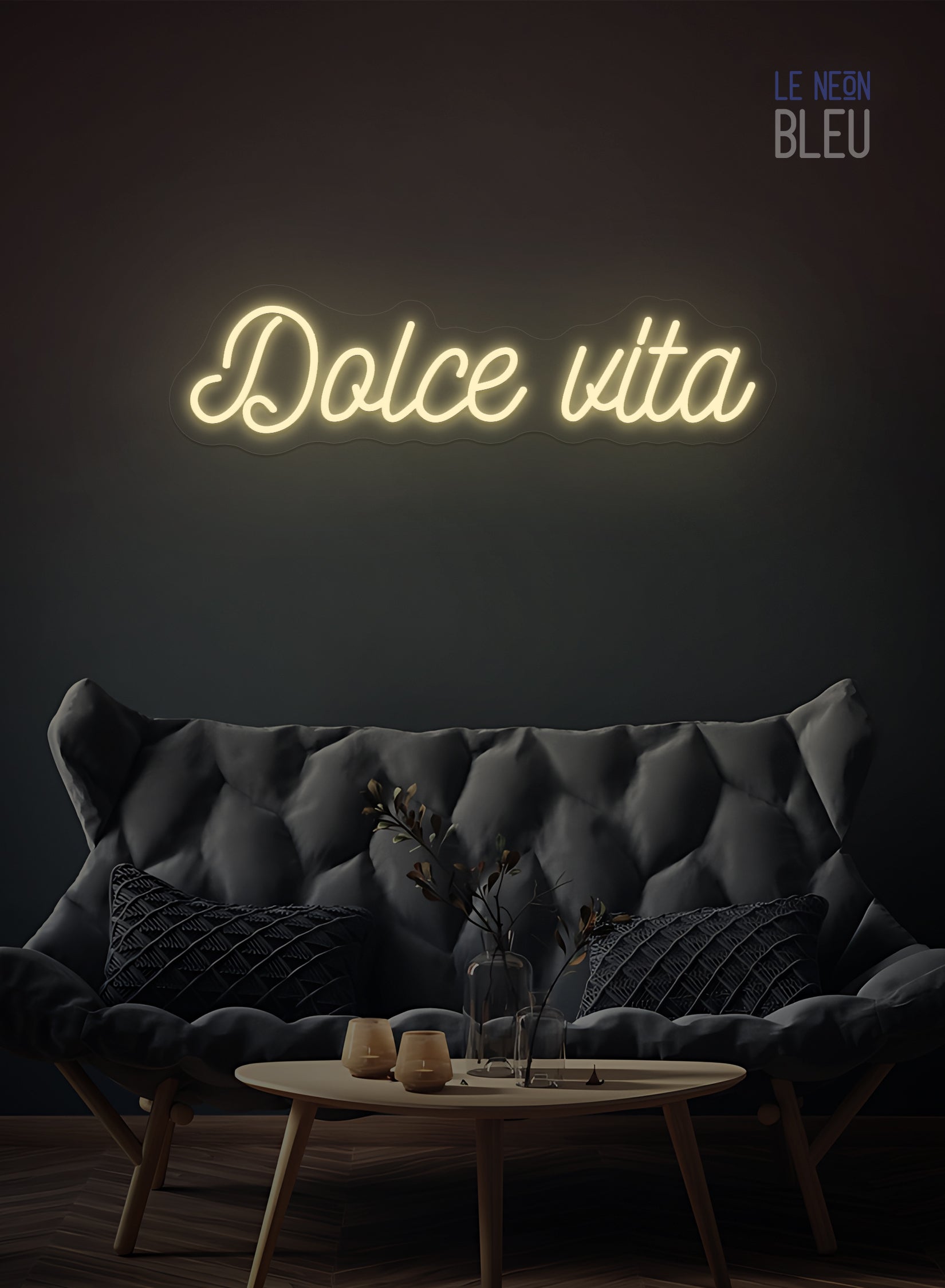 Néon LED "Dolce Vita" – Déco lumineuse élégante et tendance