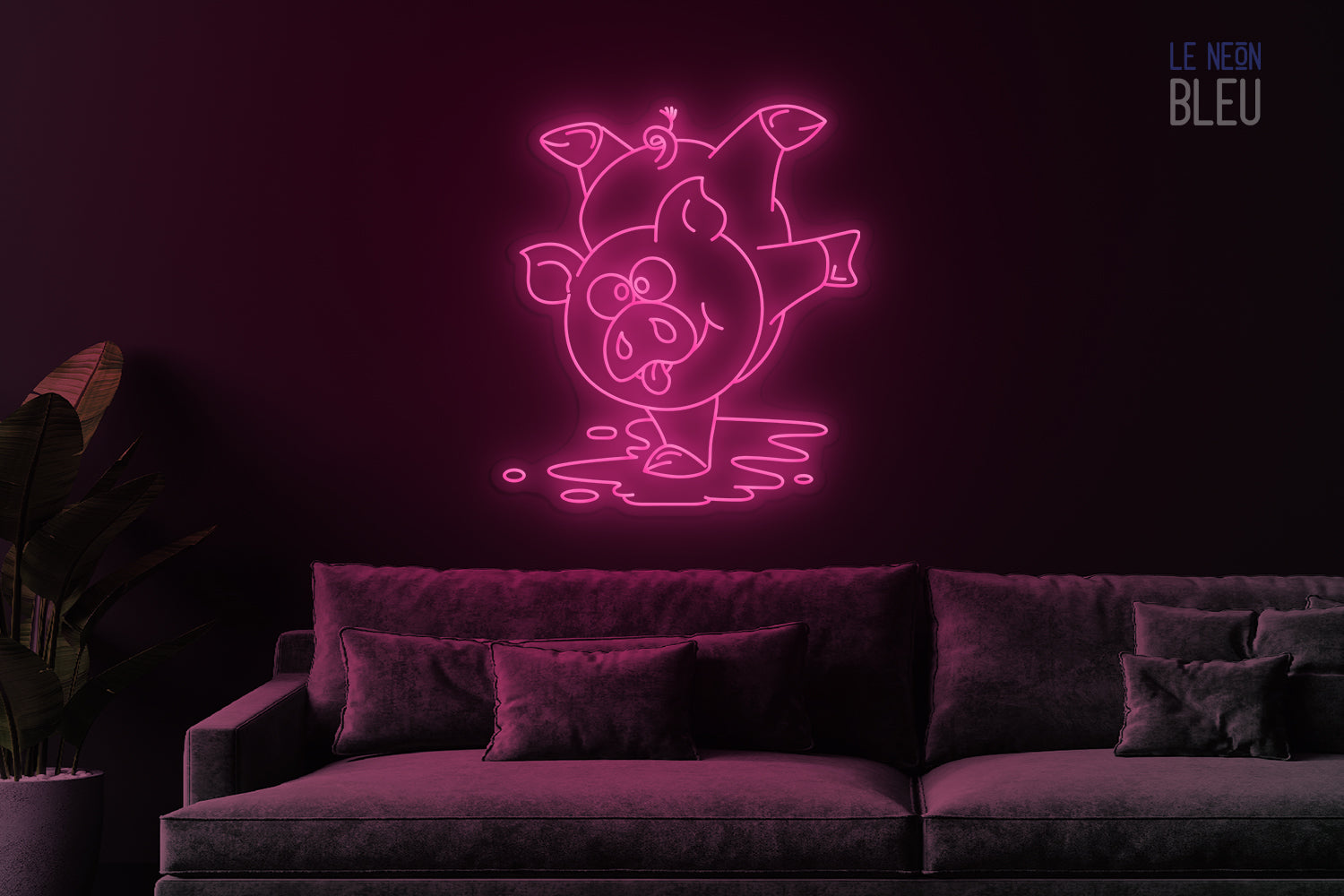 Cochon Fou - Néon LED