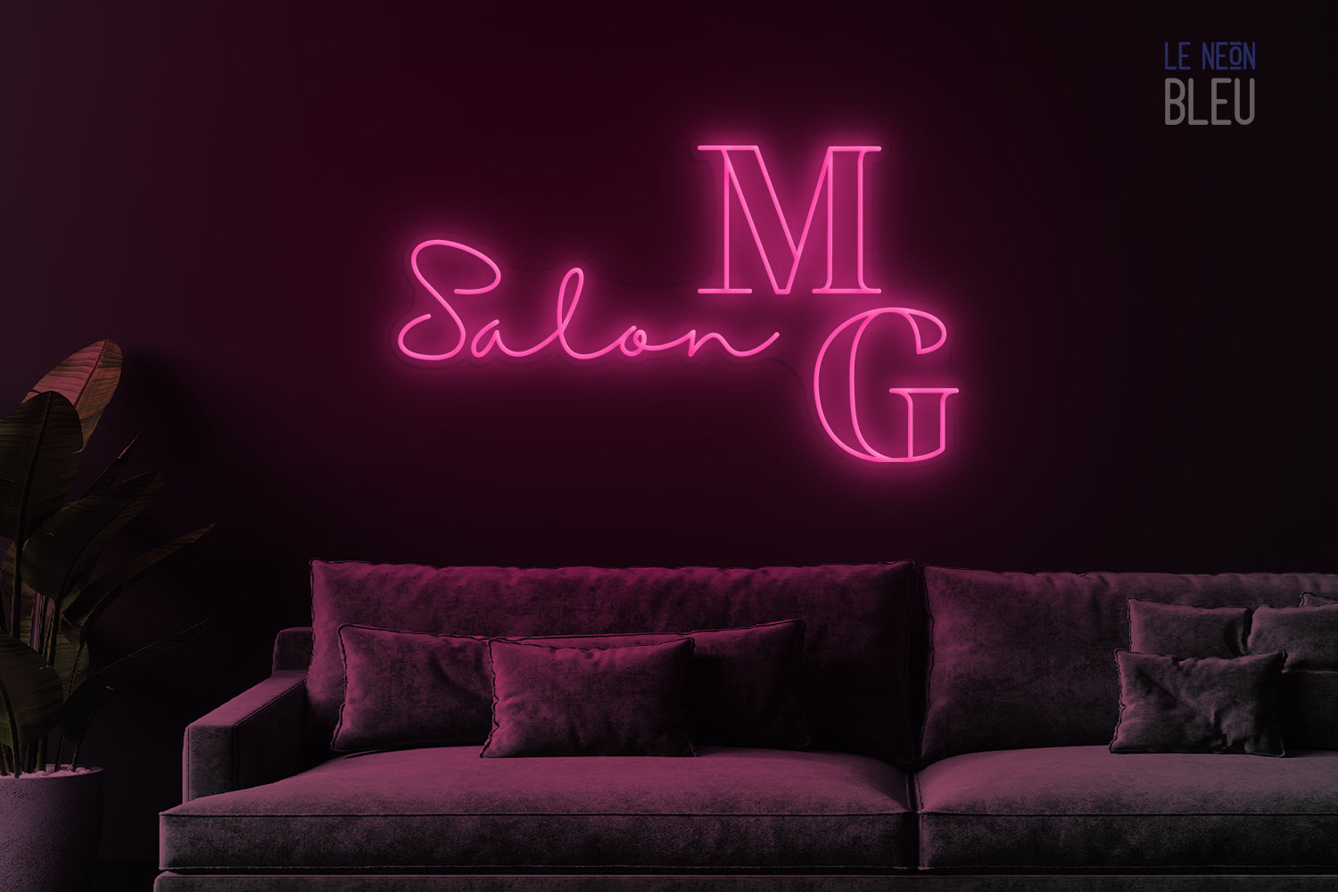 Salon MG - Néon LED