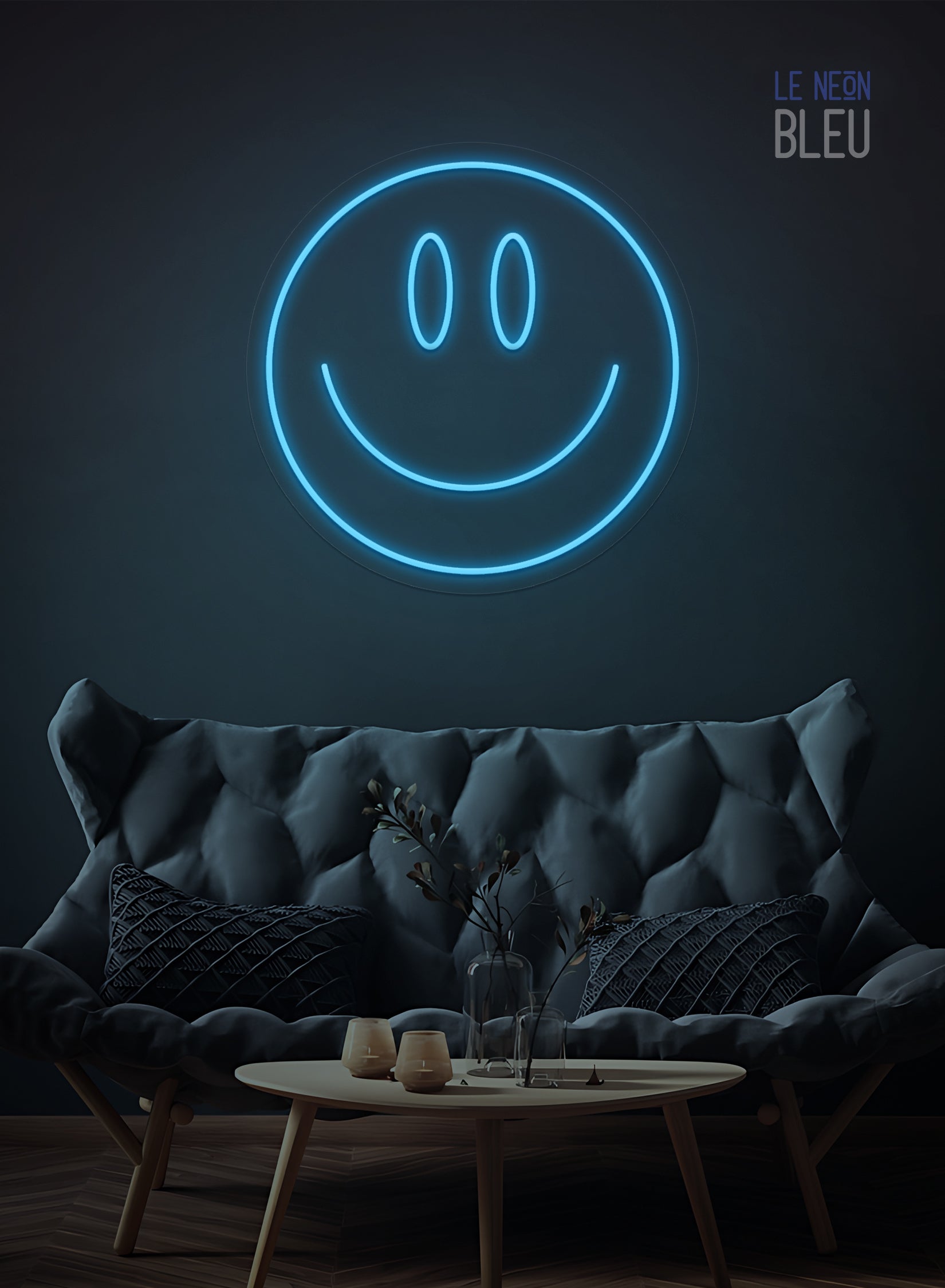 Néon LED Smiley – Déco Positive et Lumineuse