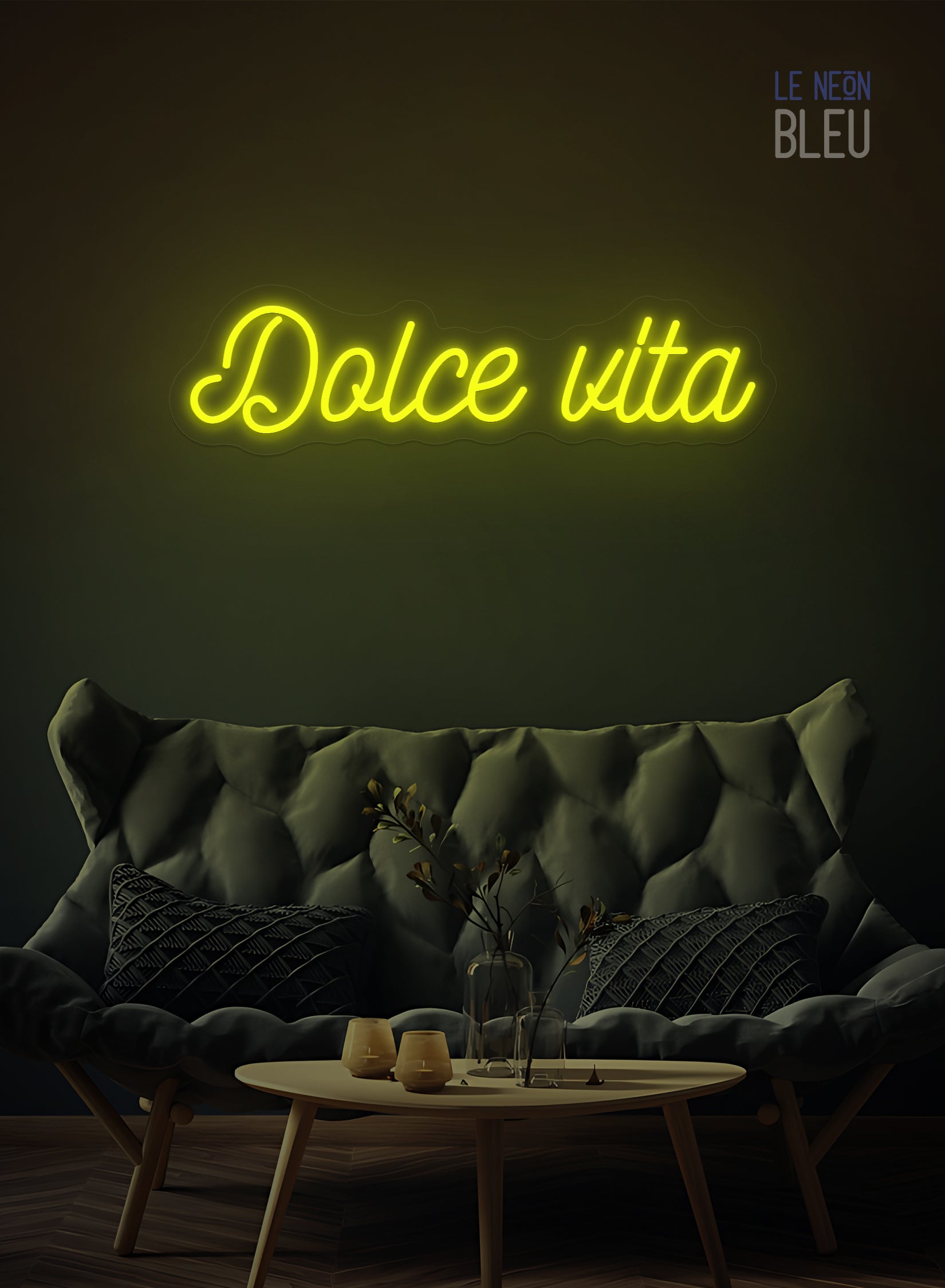 Néon LED "Dolce Vita" – Déco lumineuse élégante et tendance