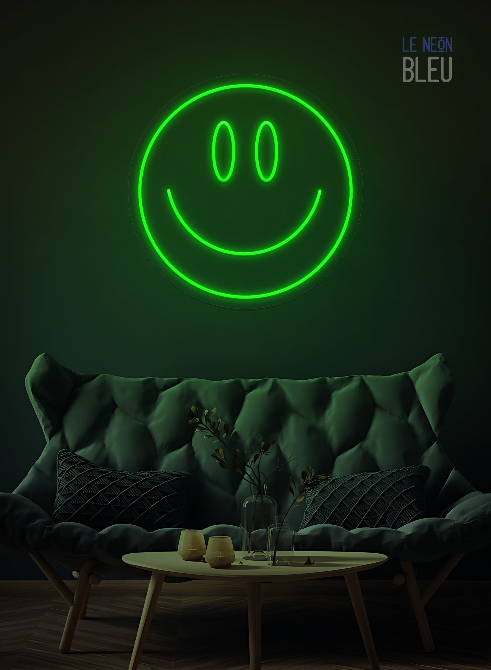 Néon LED Smiley – Déco Positive et Lumineuse