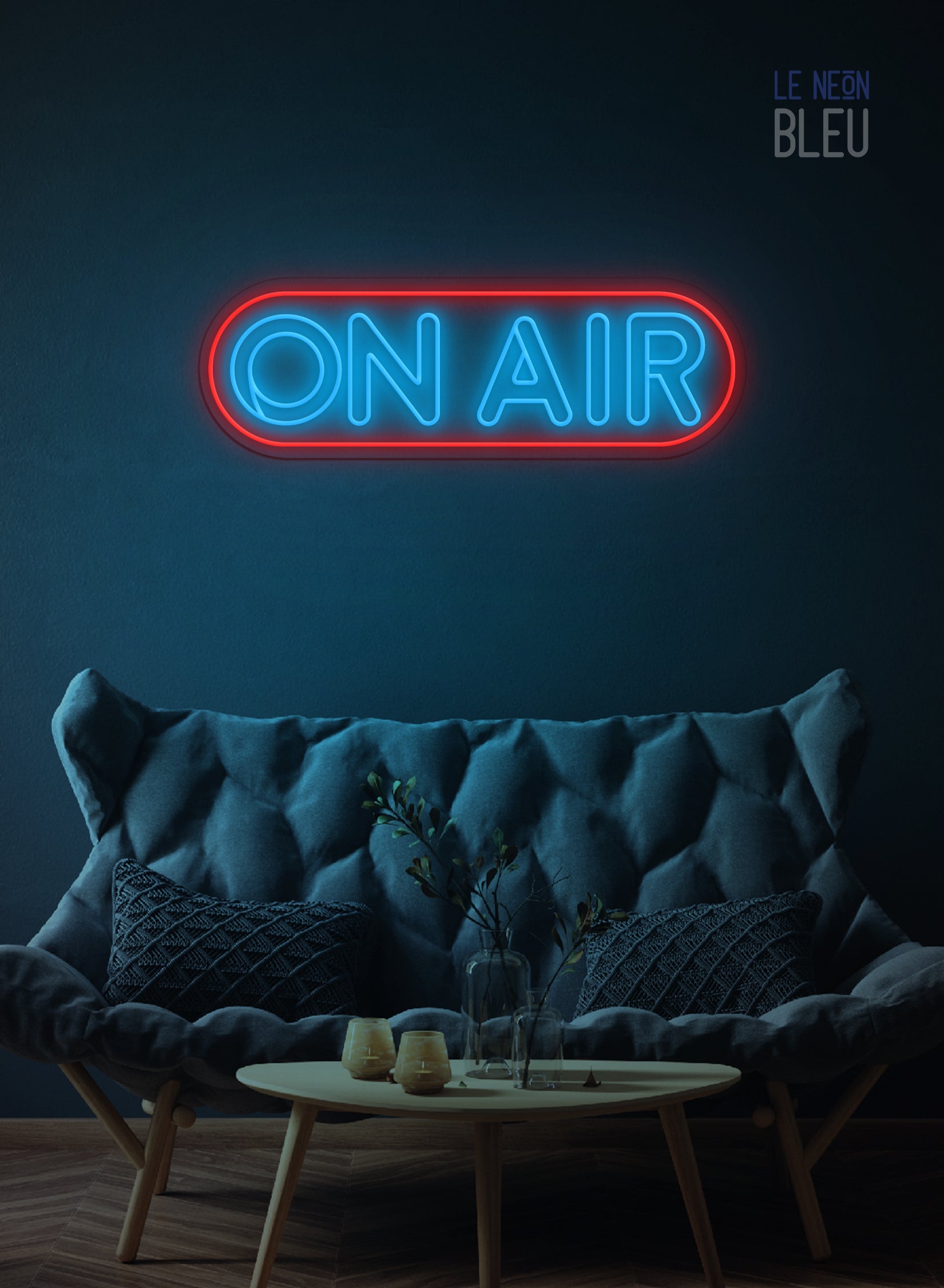 Néon LED "ON AIR" – L’icône des créateurs en direct