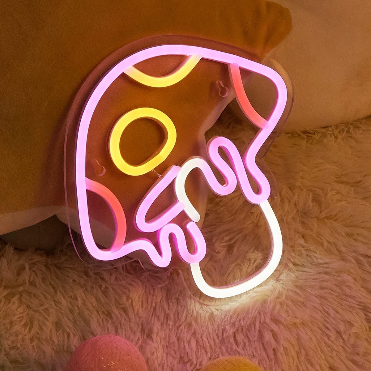 Champignon Rose - Néon LED