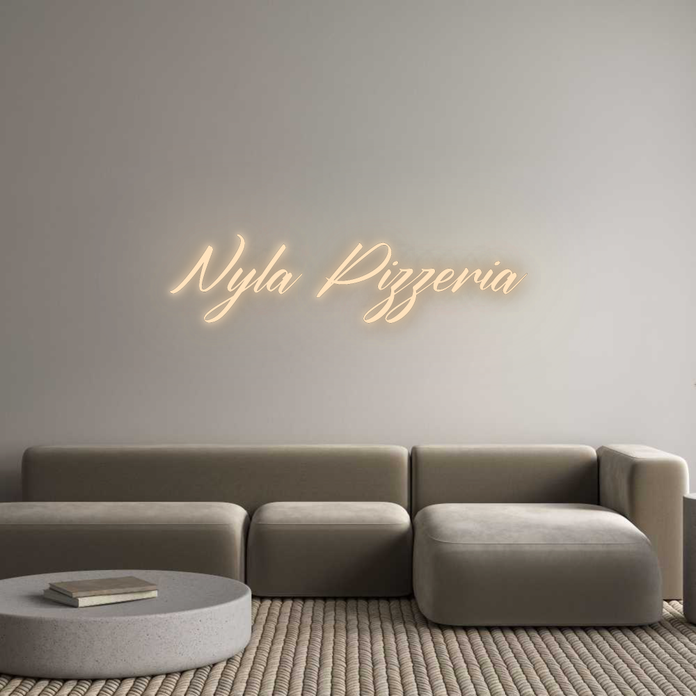 Custom Neon: Nyla Pizzeria