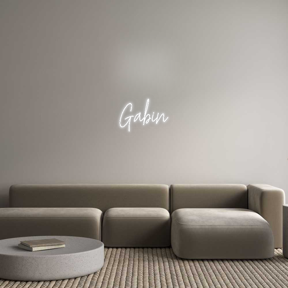 Custom Neon: Gabin
