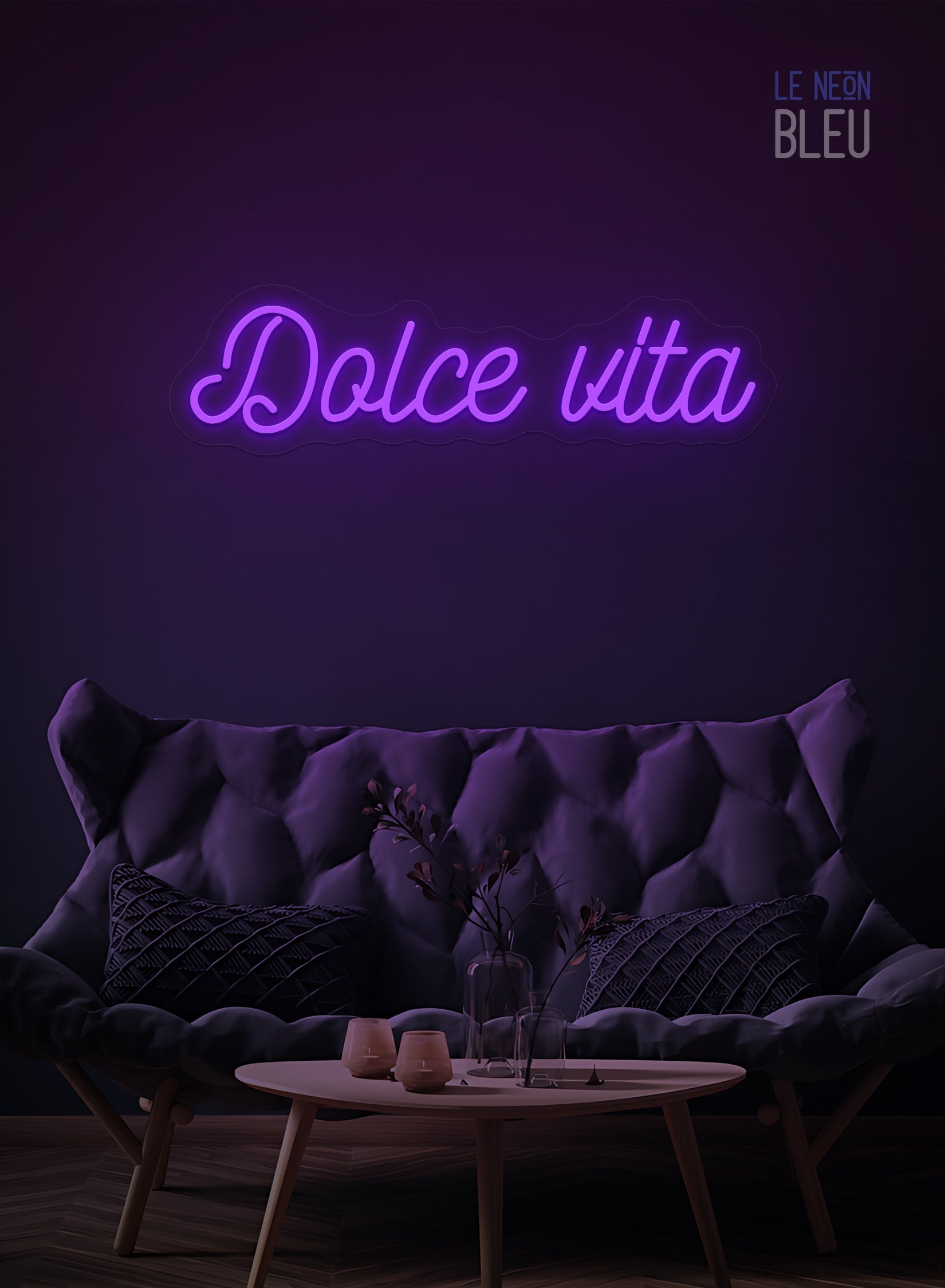 Néon LED "Dolce Vita" – Déco lumineuse élégante et tendance