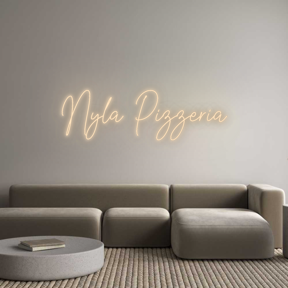 Custom Neon: Nyla Pizzeria