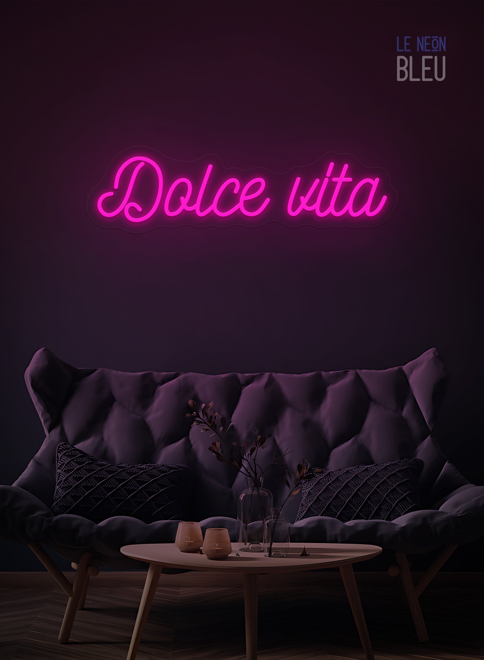 Néon LED "Dolce Vita" – Déco lumineuse élégante et tendance