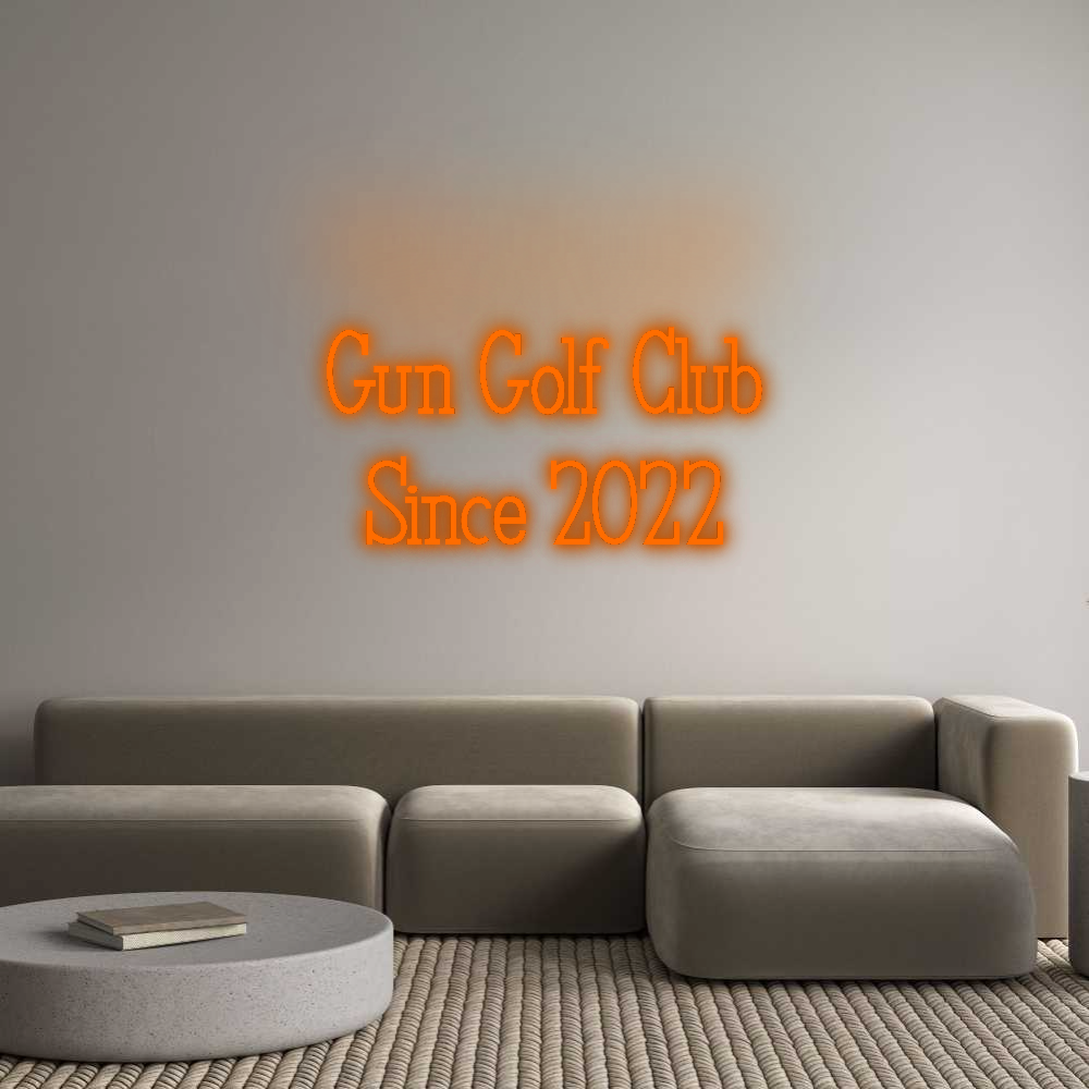 Custom Neon: Gun Golf Club...