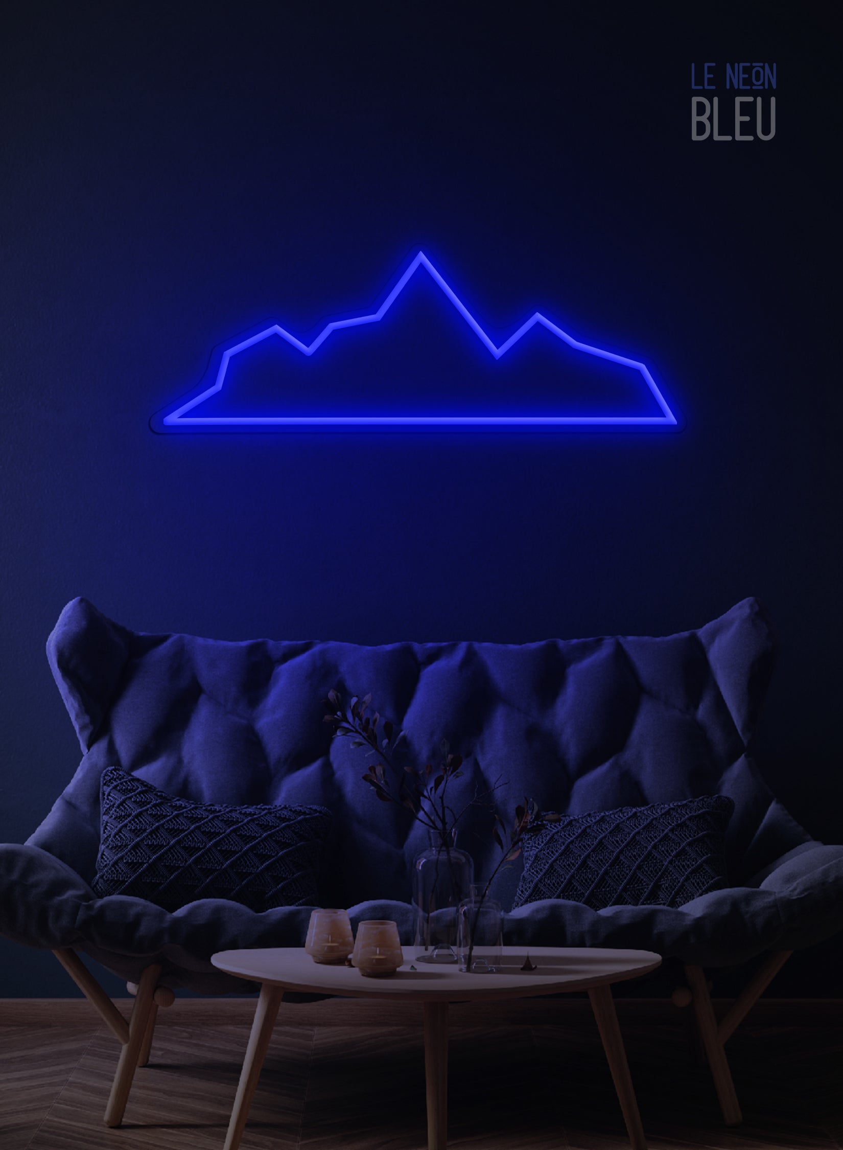 Montagne - Néon LED