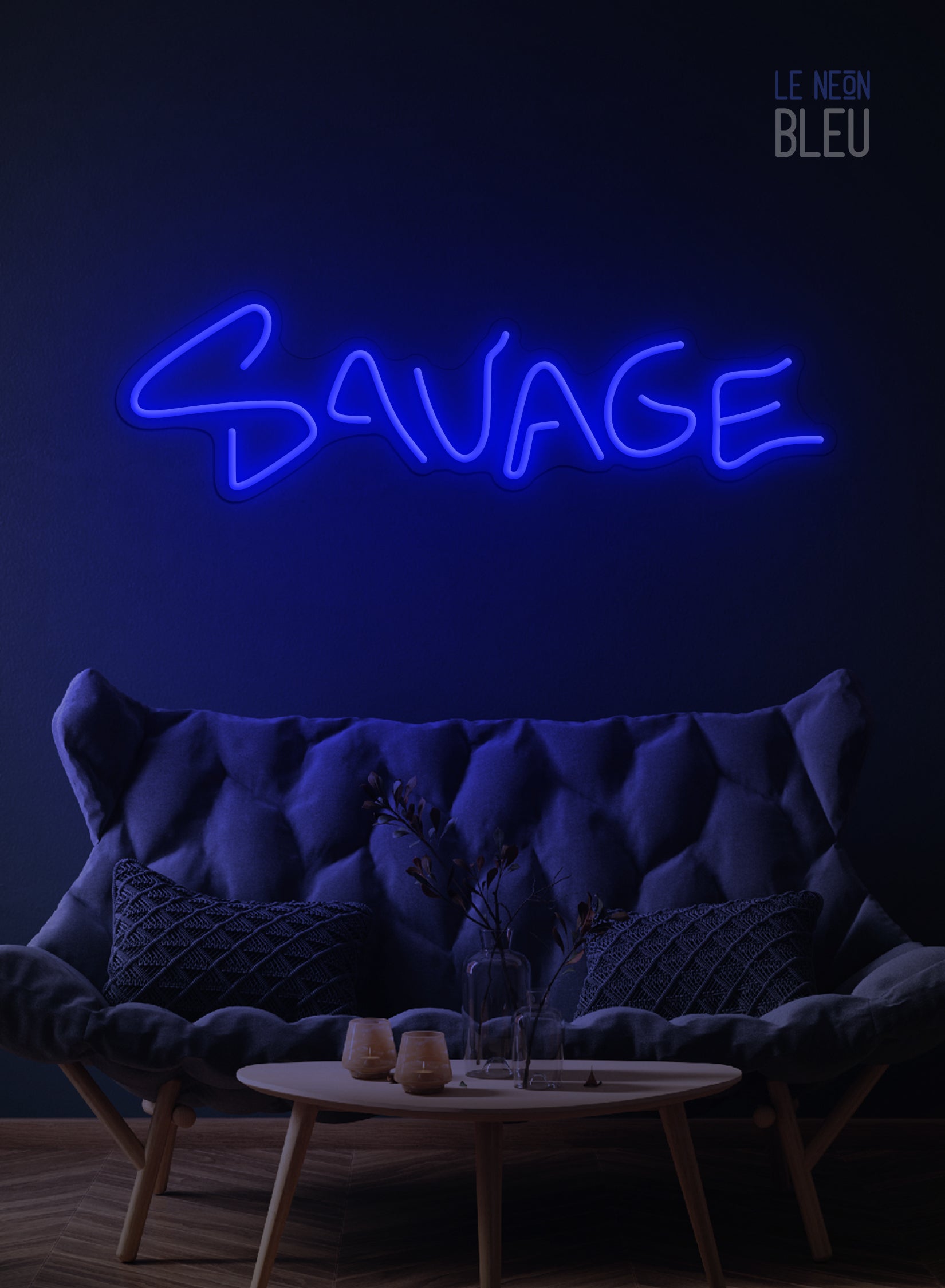 Néon LED "Savage" – Affirmation et Style Moderne