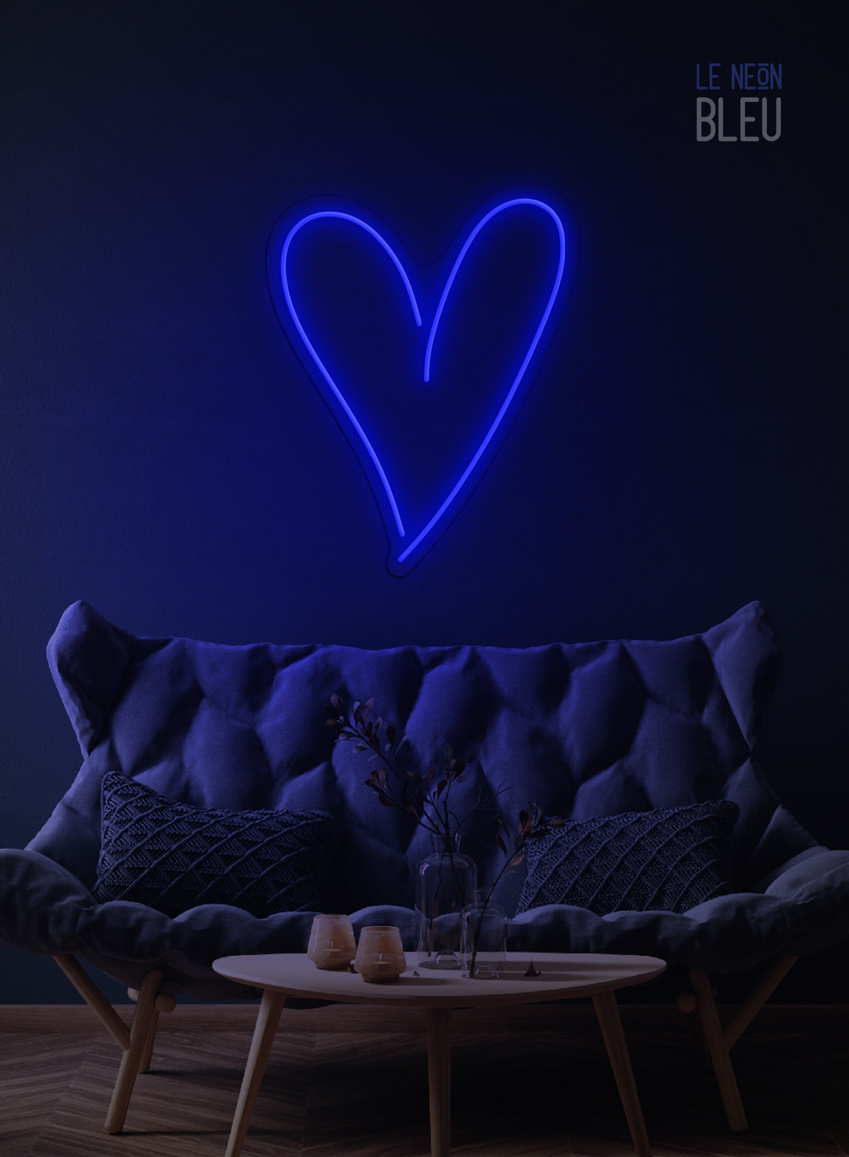 Néon LED Cœur – Élégance à Petit Prix
