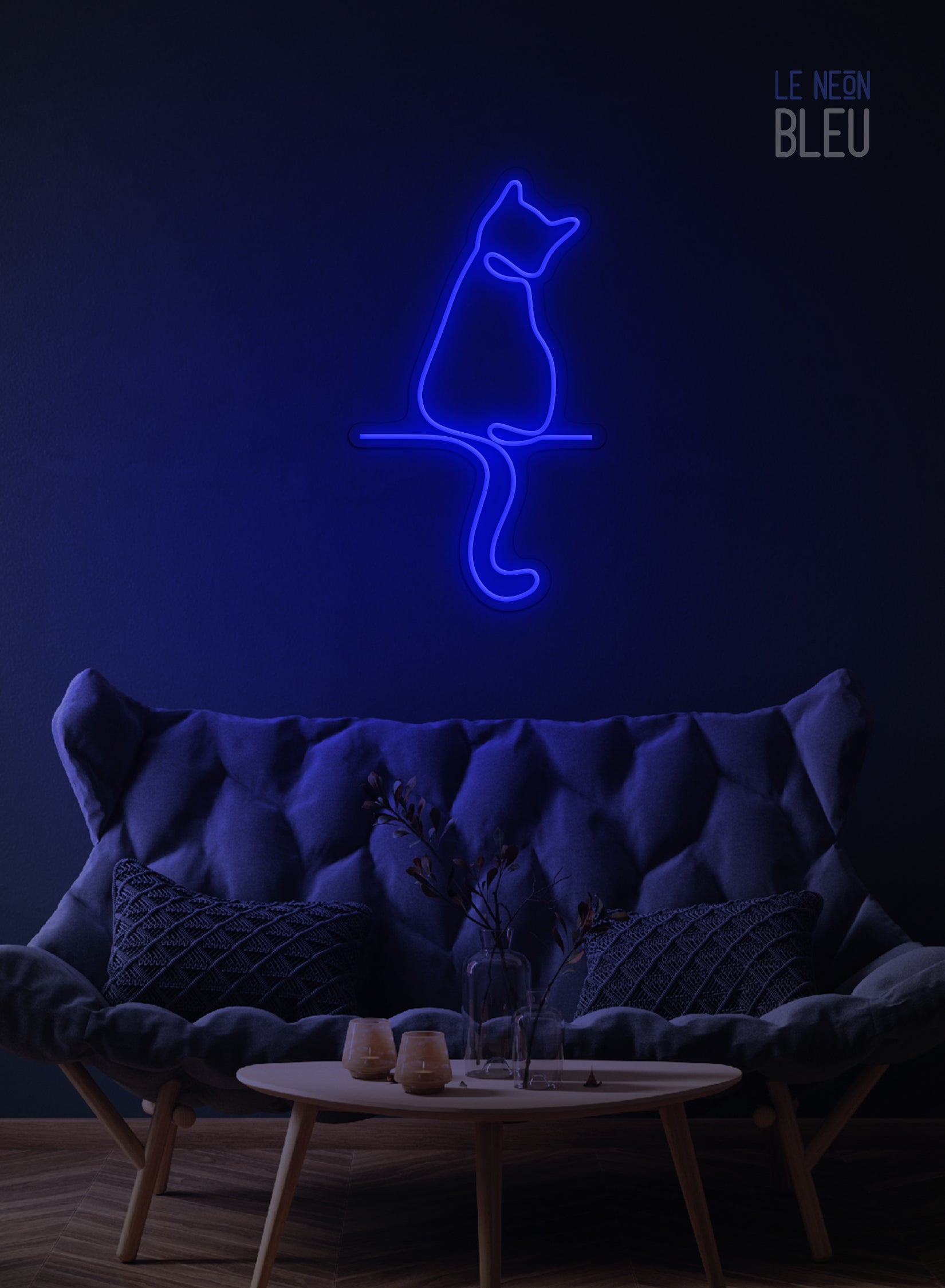 Chat - Néon LED