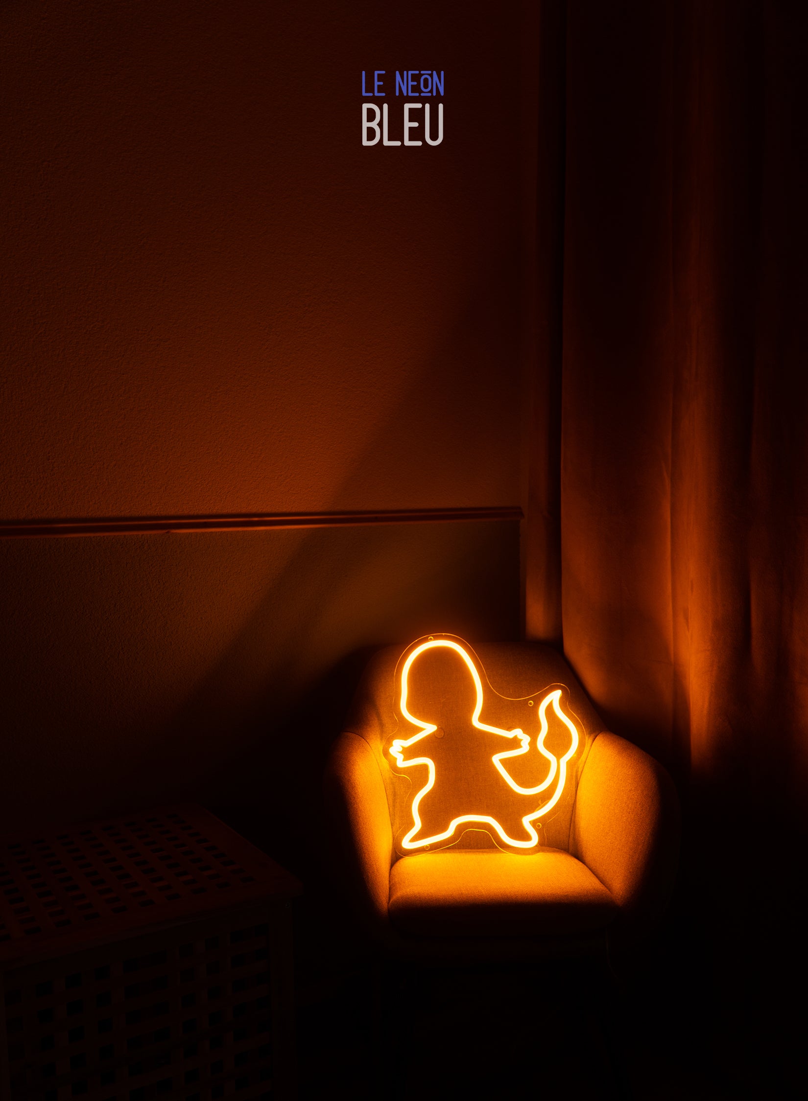 Salamèche Pokémon - Néon LED
