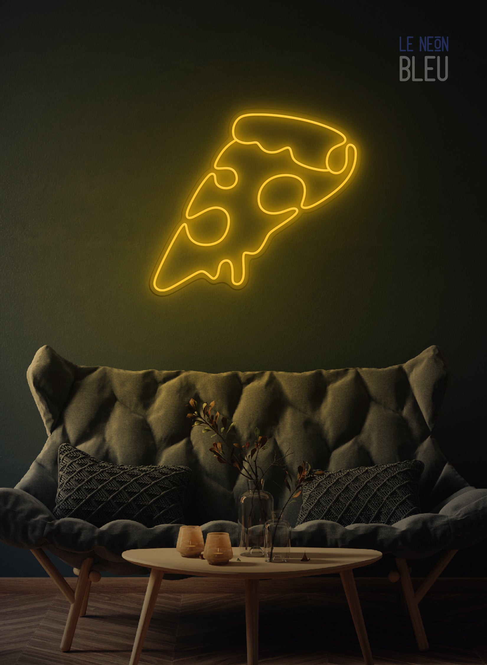 Pizza Tranche - Néon LED