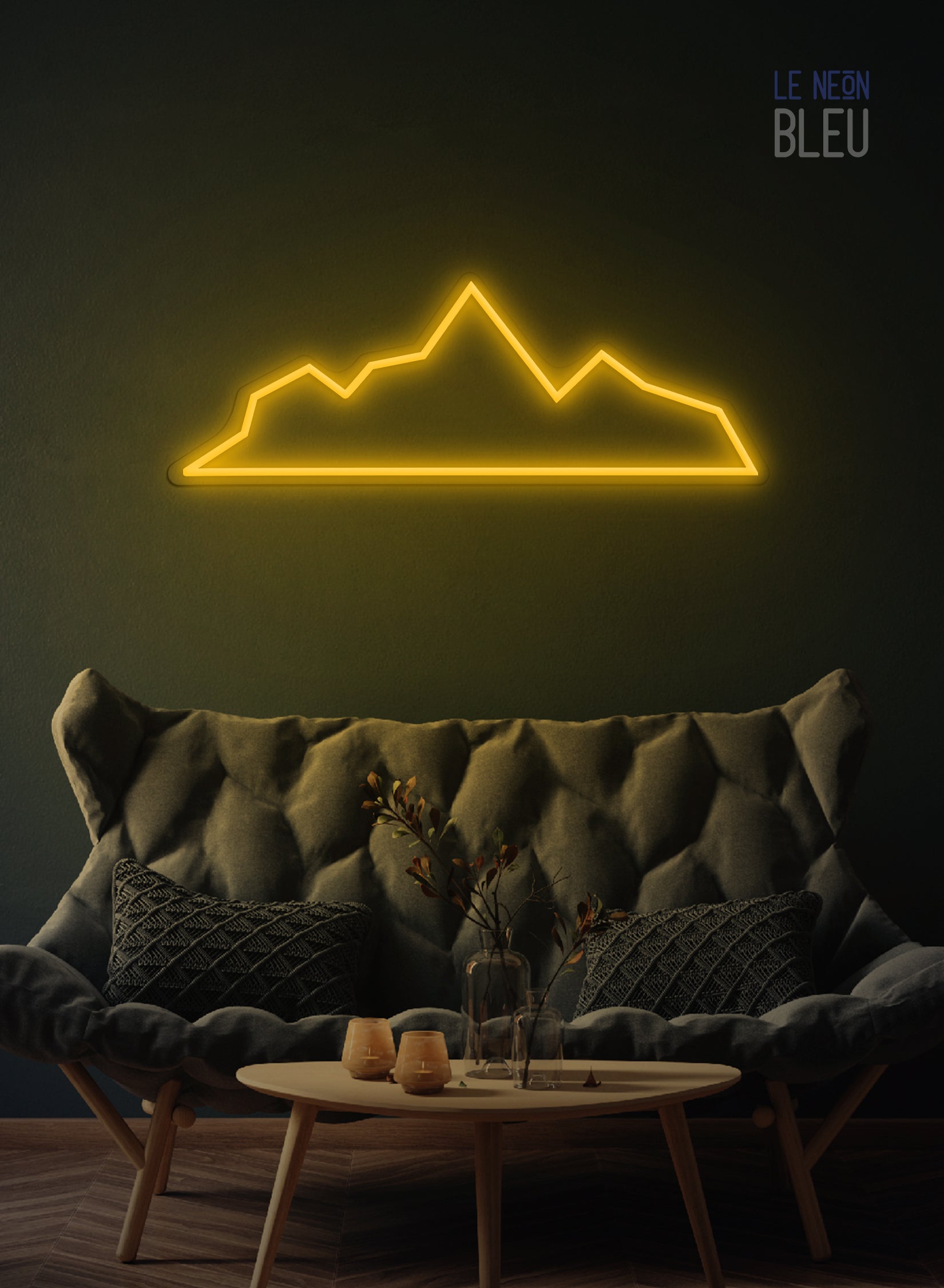 Montagne - Néon LED