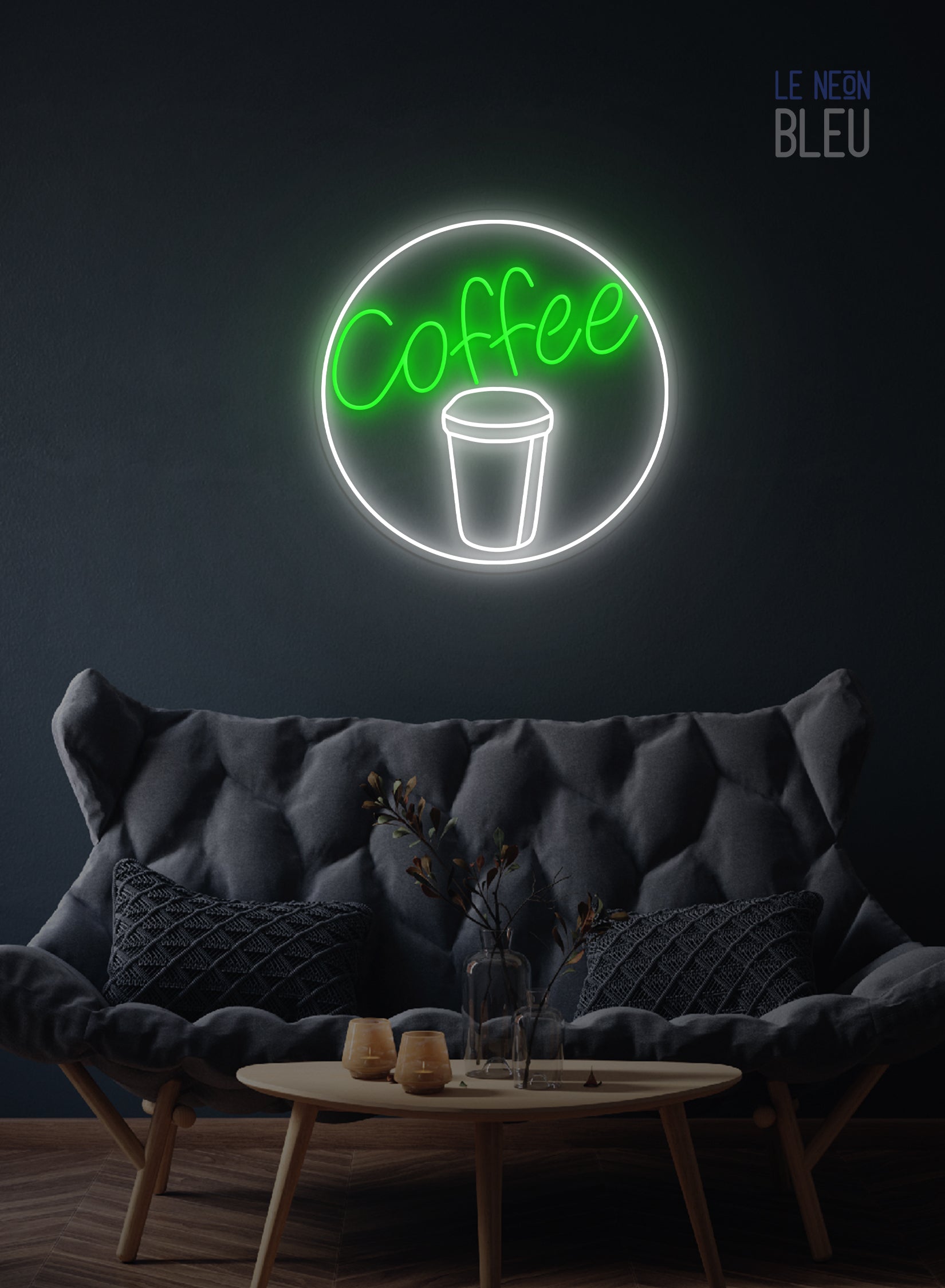 Café ou Coffee - Néon LED