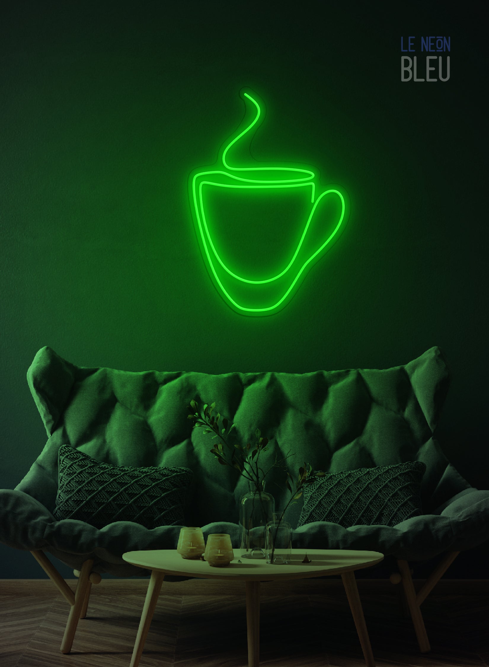 Tasse de Café ou Thé ? - Néon LED