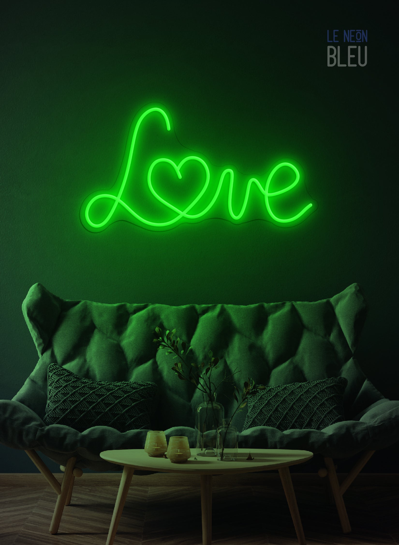 Néon LED "LOVE" – Déclare ton amour avec tendresse