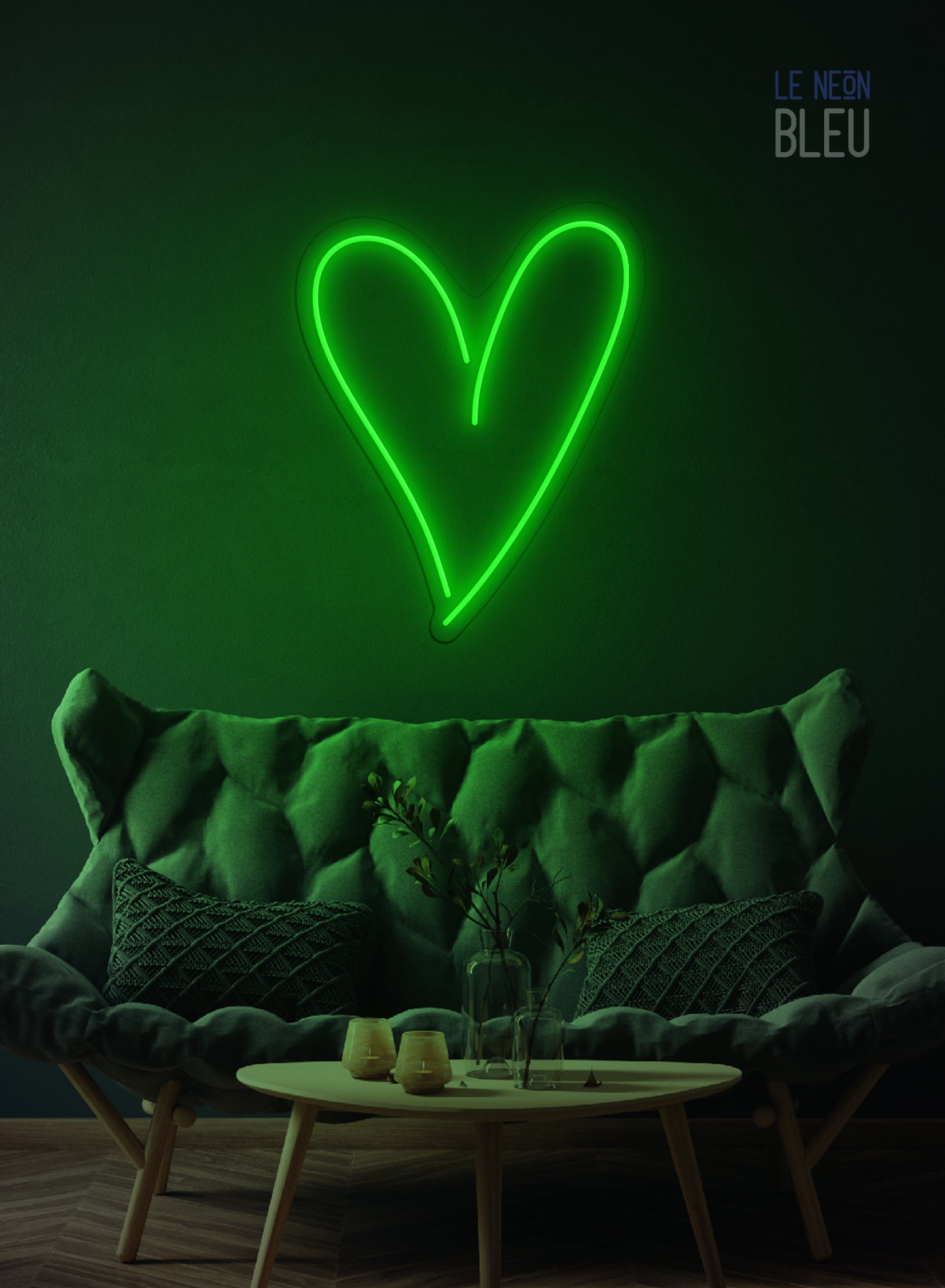 Néon LED Cœur – Élégance à Petit Prix