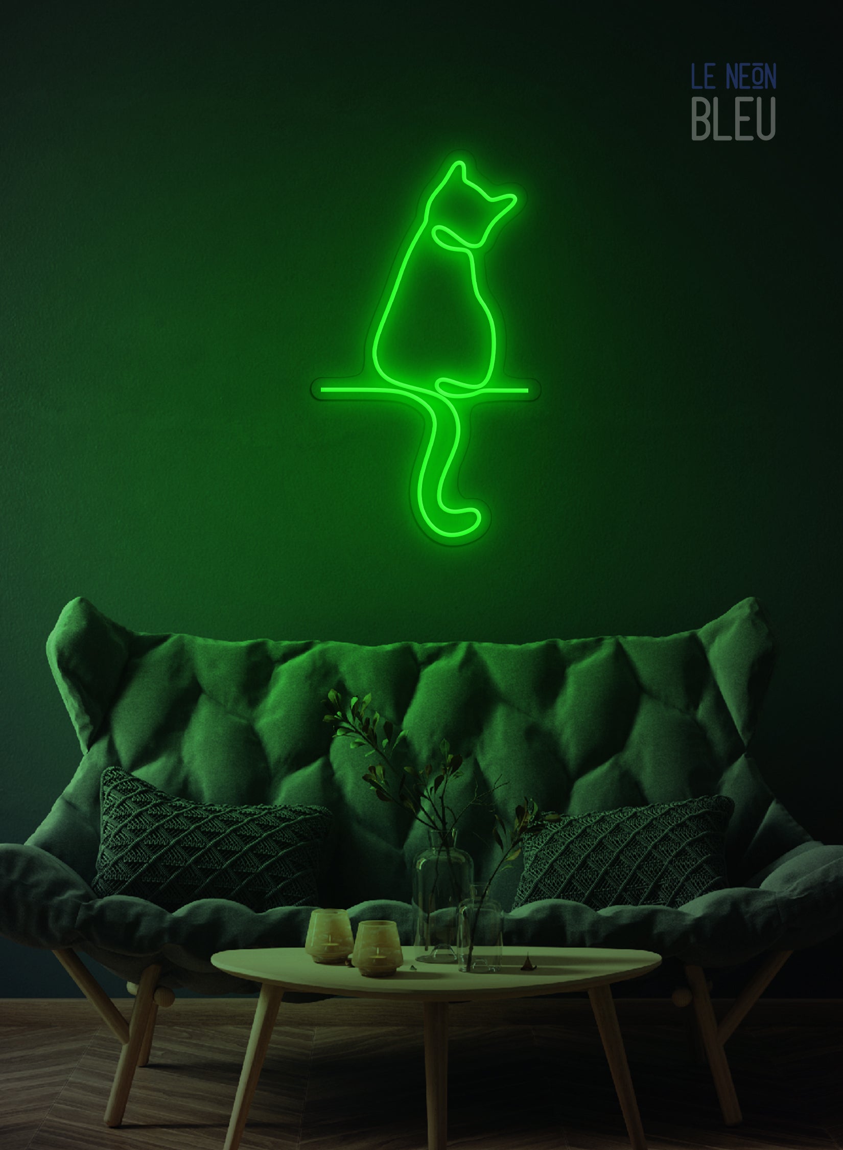 Chat - Néon LED