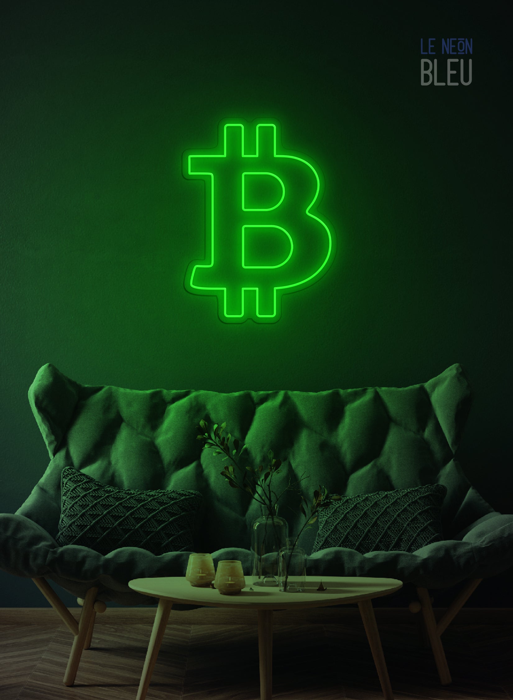 Bitcoin - Néon LED