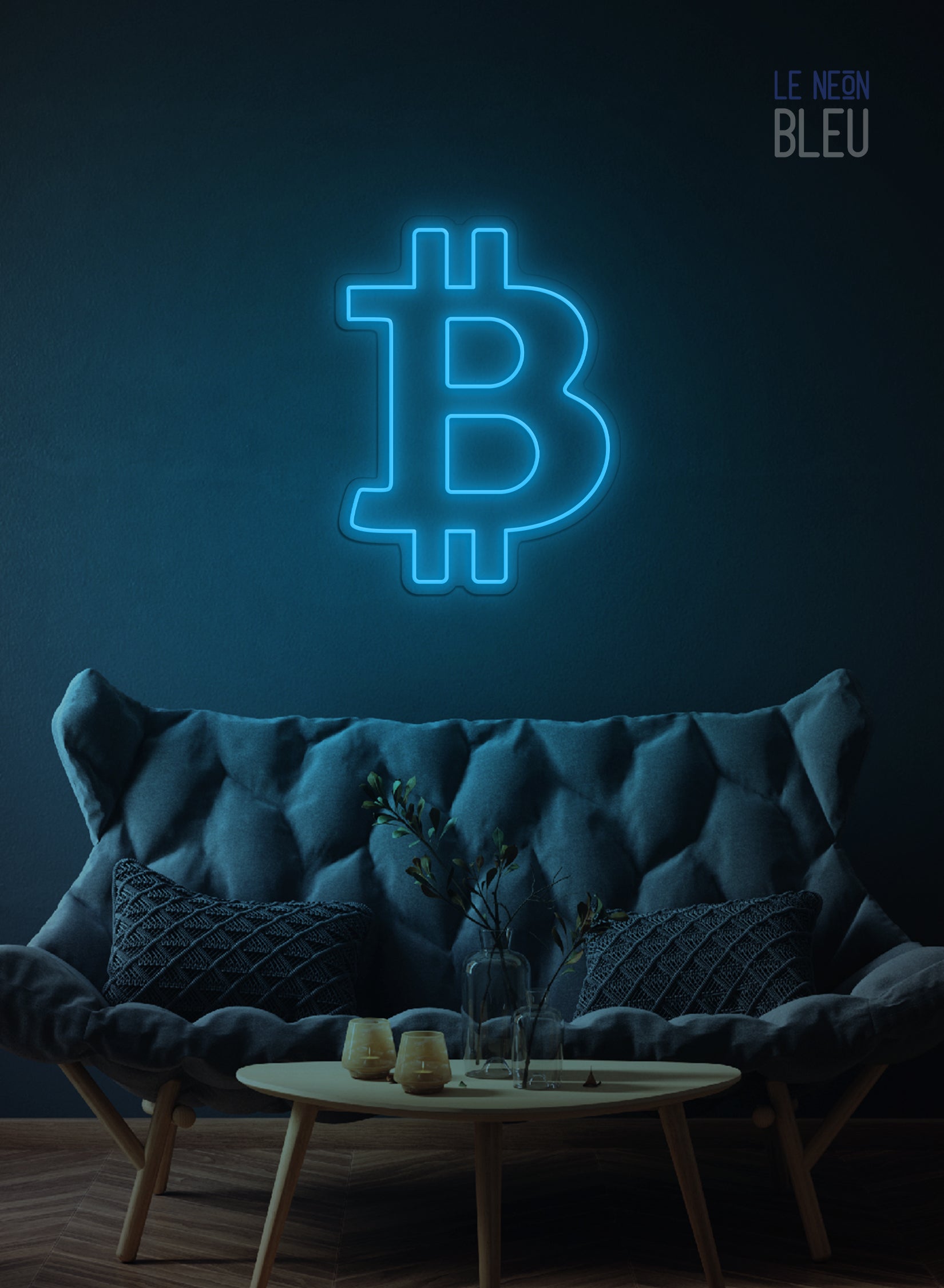 Bitcoin - Néon LED