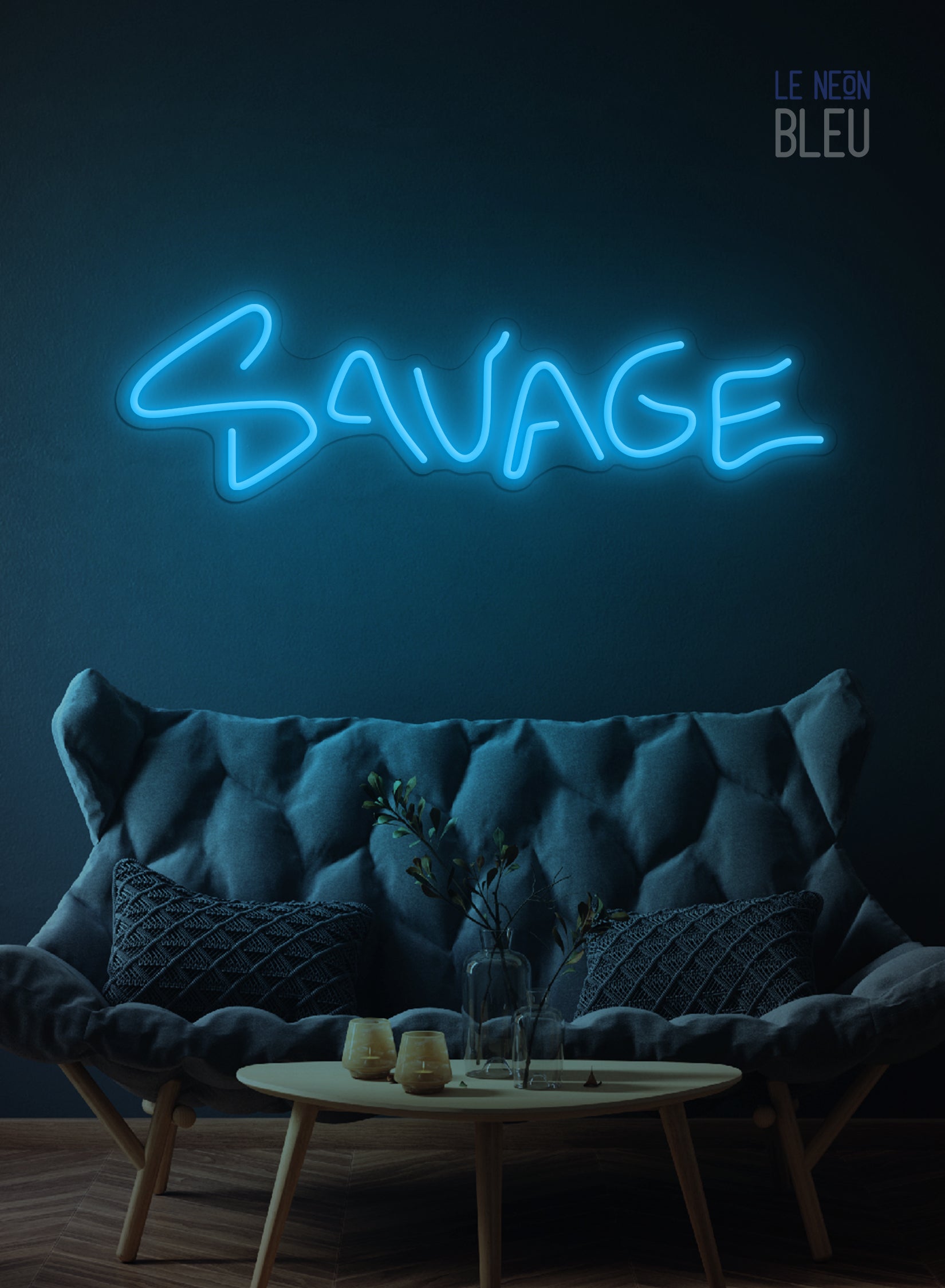 Néon LED "Savage" – Affirmation et Style Moderne
