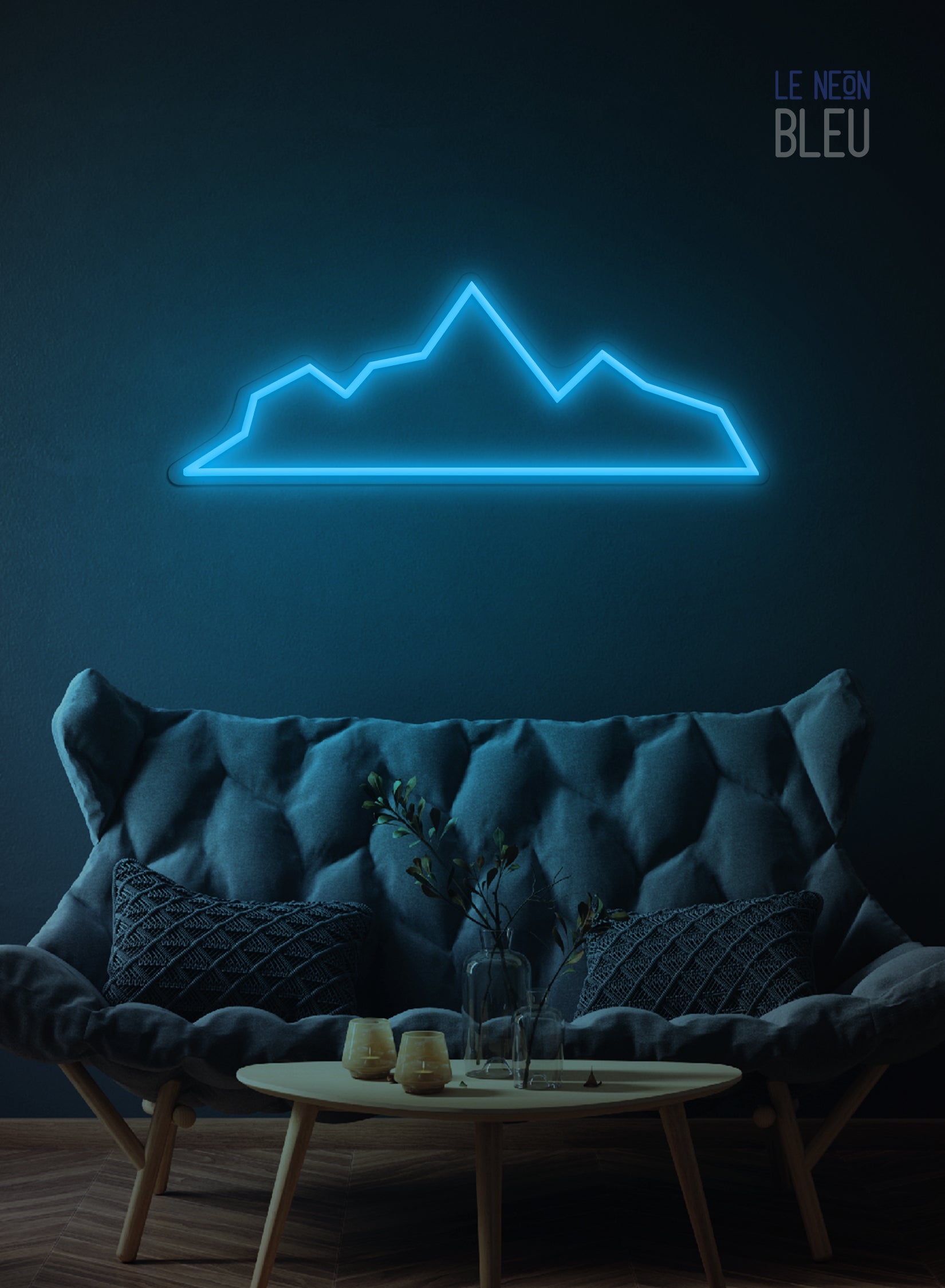 Montagne - Néon LED