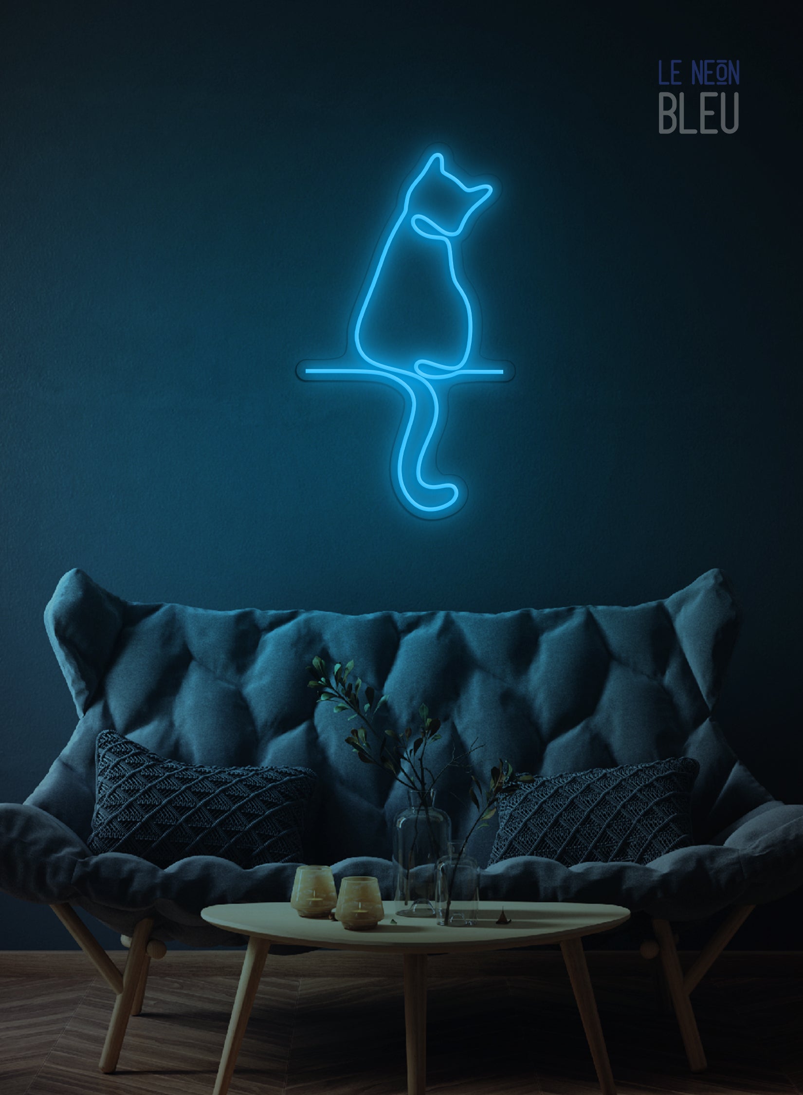 Chat - Néon LED