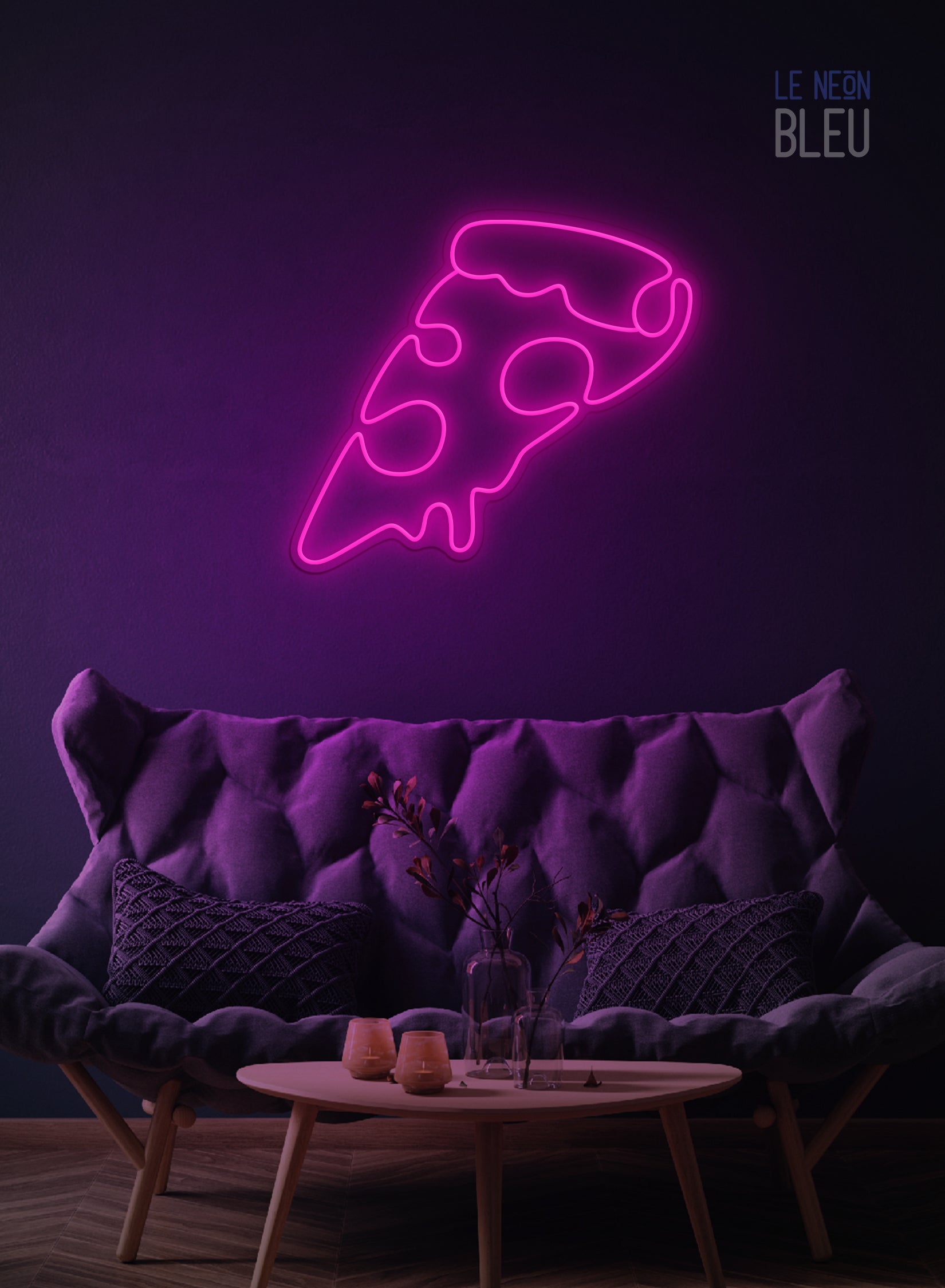 Pizza Tranche - Néon LED