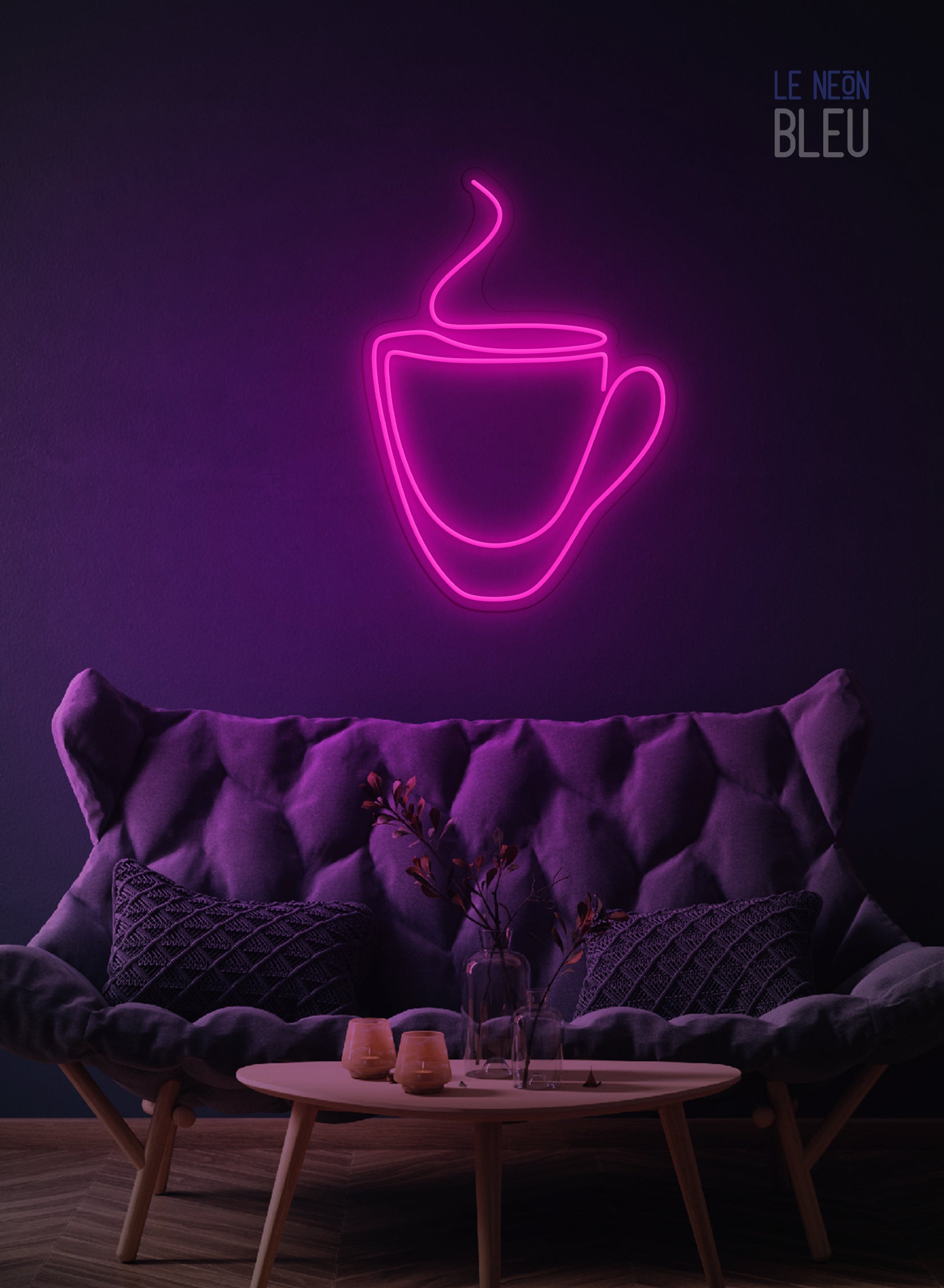 Tasse de Café ou Thé ? - Néon LED