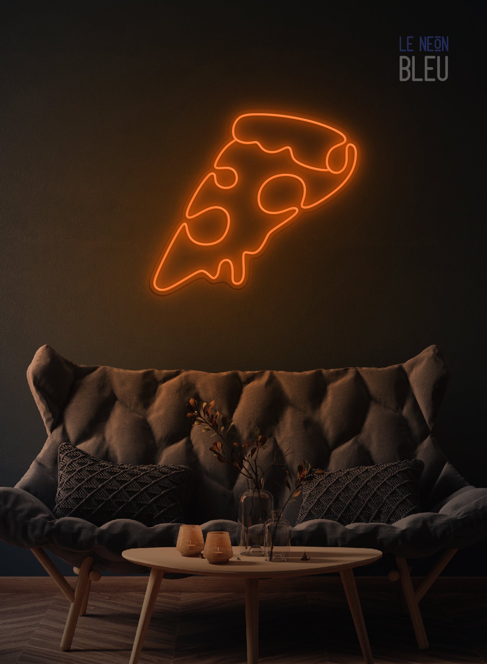Pizza Tranche - Néon LED