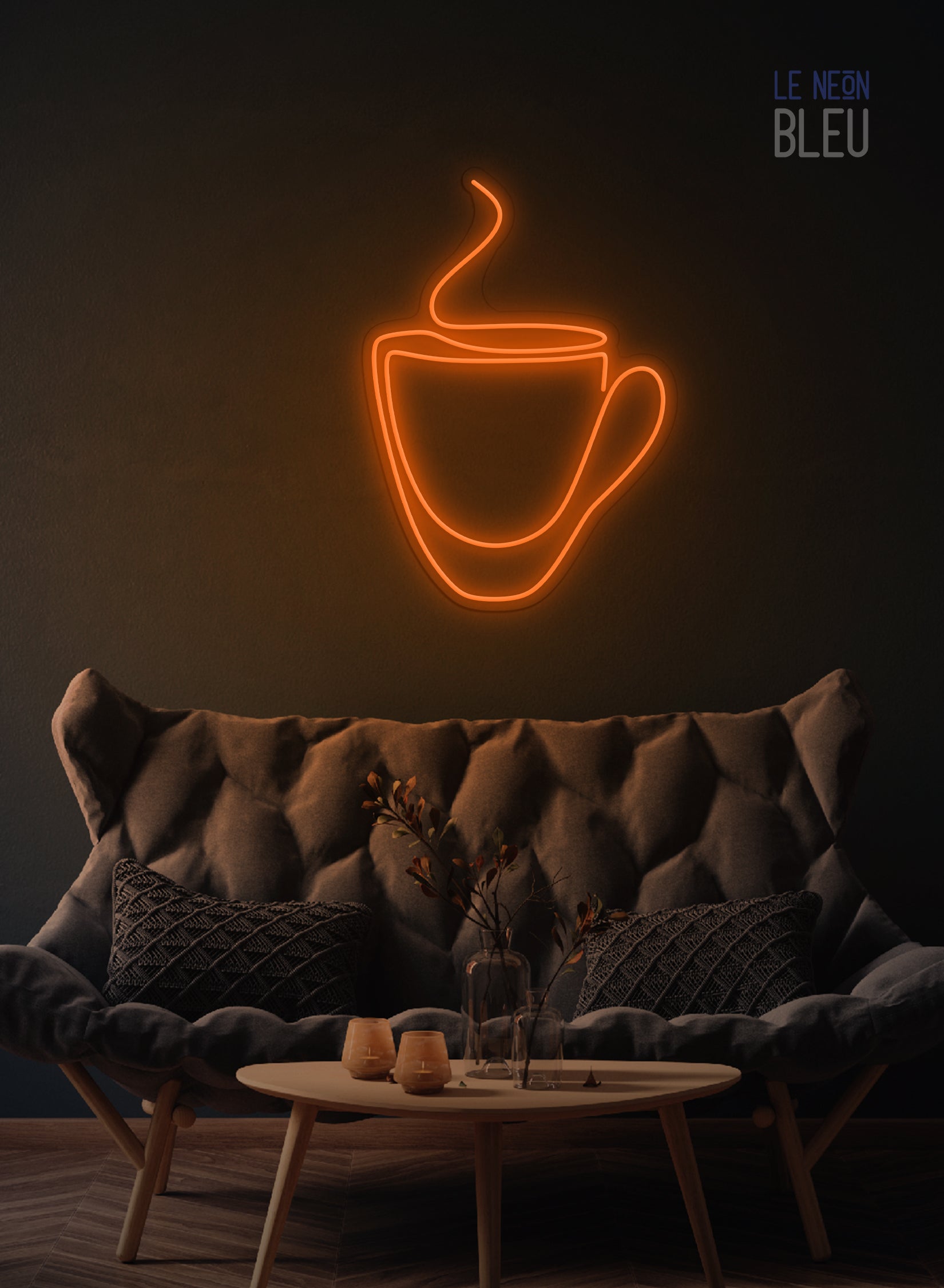 Tasse de Café ou Thé ? - Néon LED
