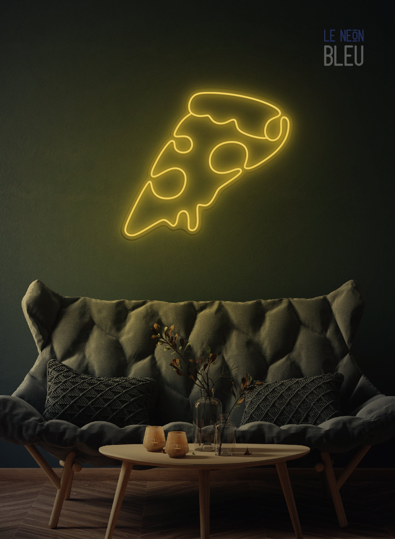 Pizza Tranche - Néon LED