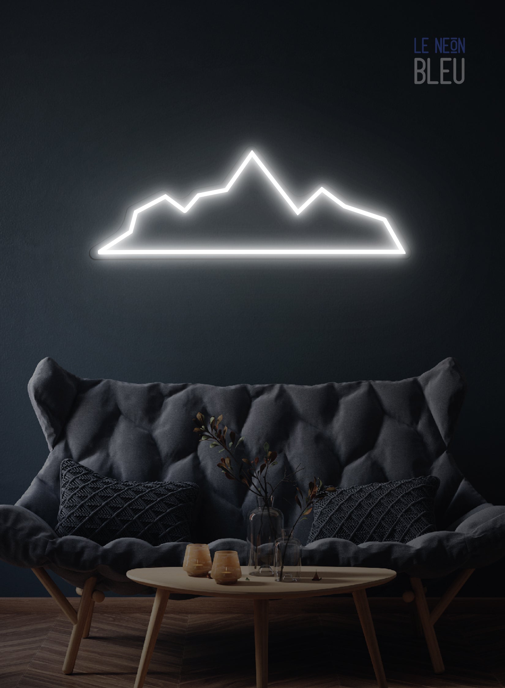Montagne - Néon LED