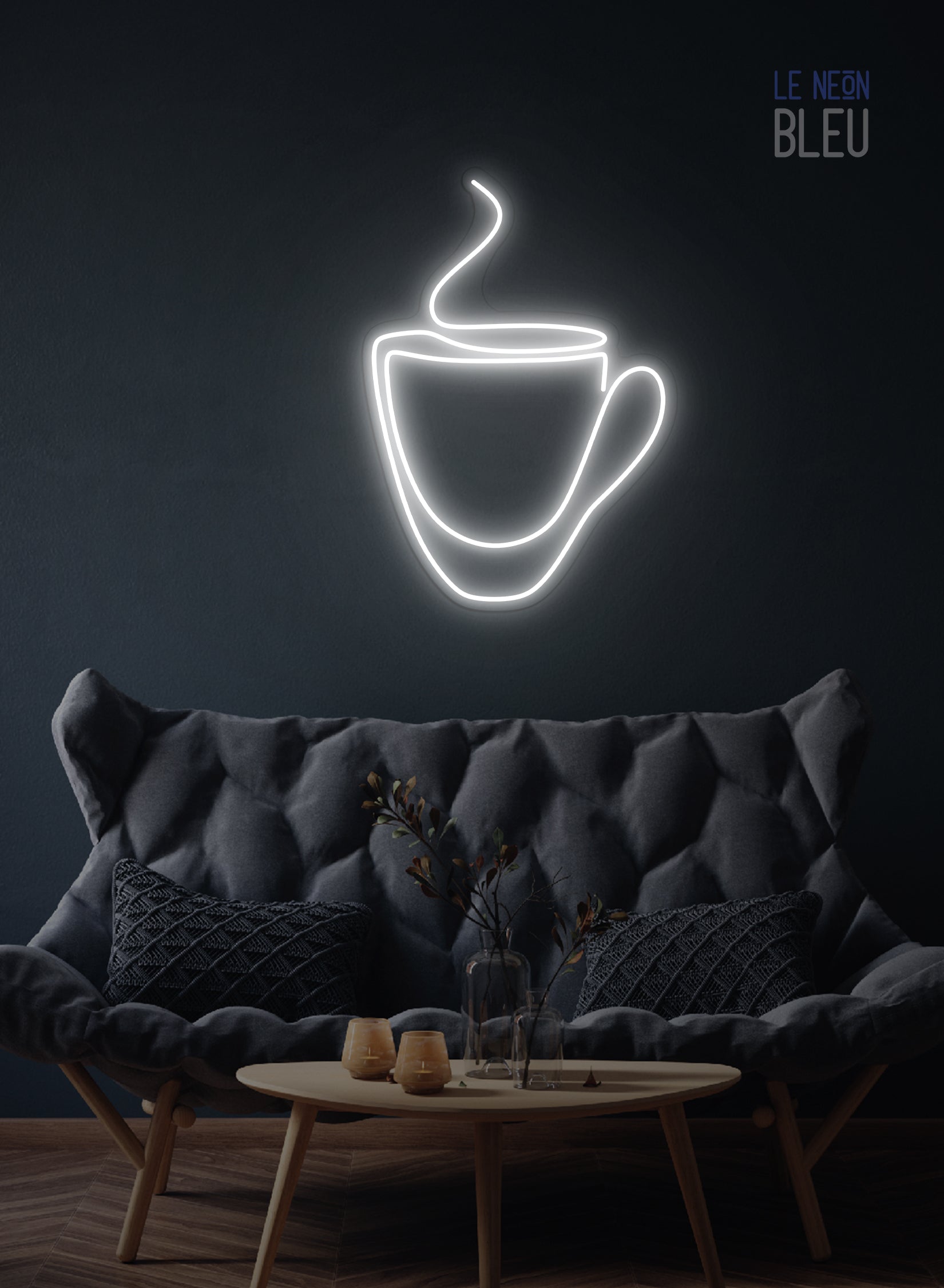 Tasse de Café ou Thé ? - Néon LED