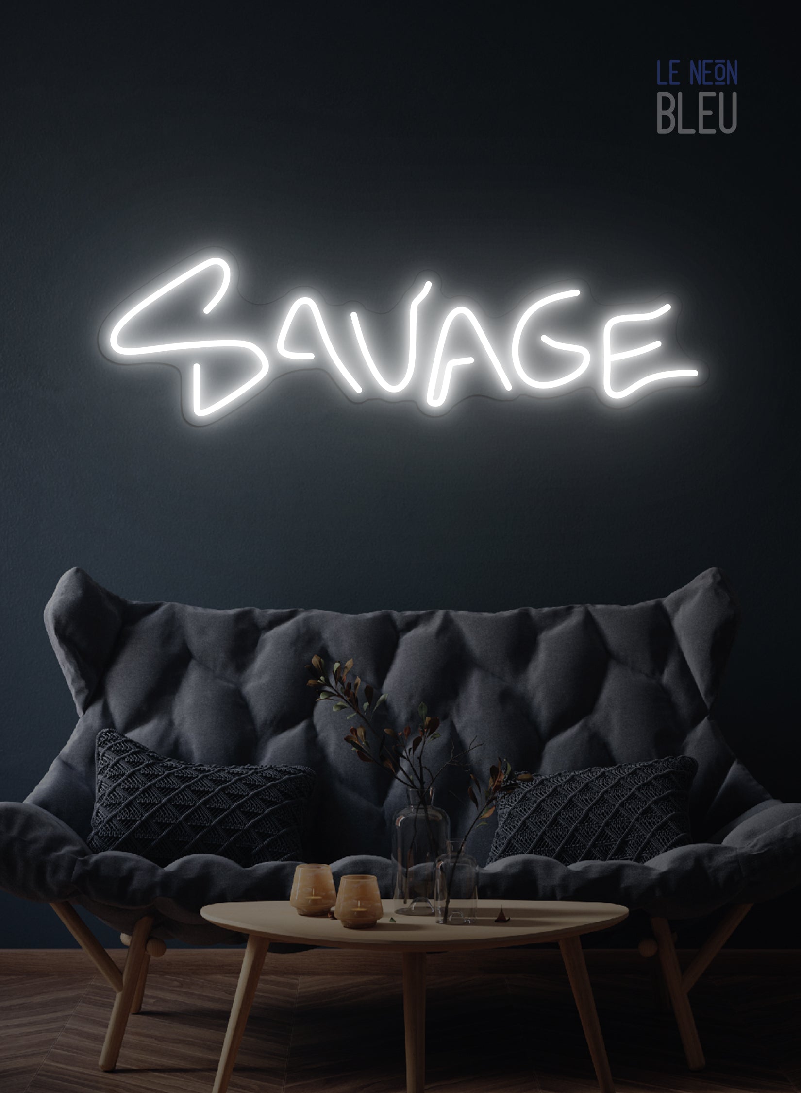 Néon LED "Savage" – Affirmation et Style Moderne