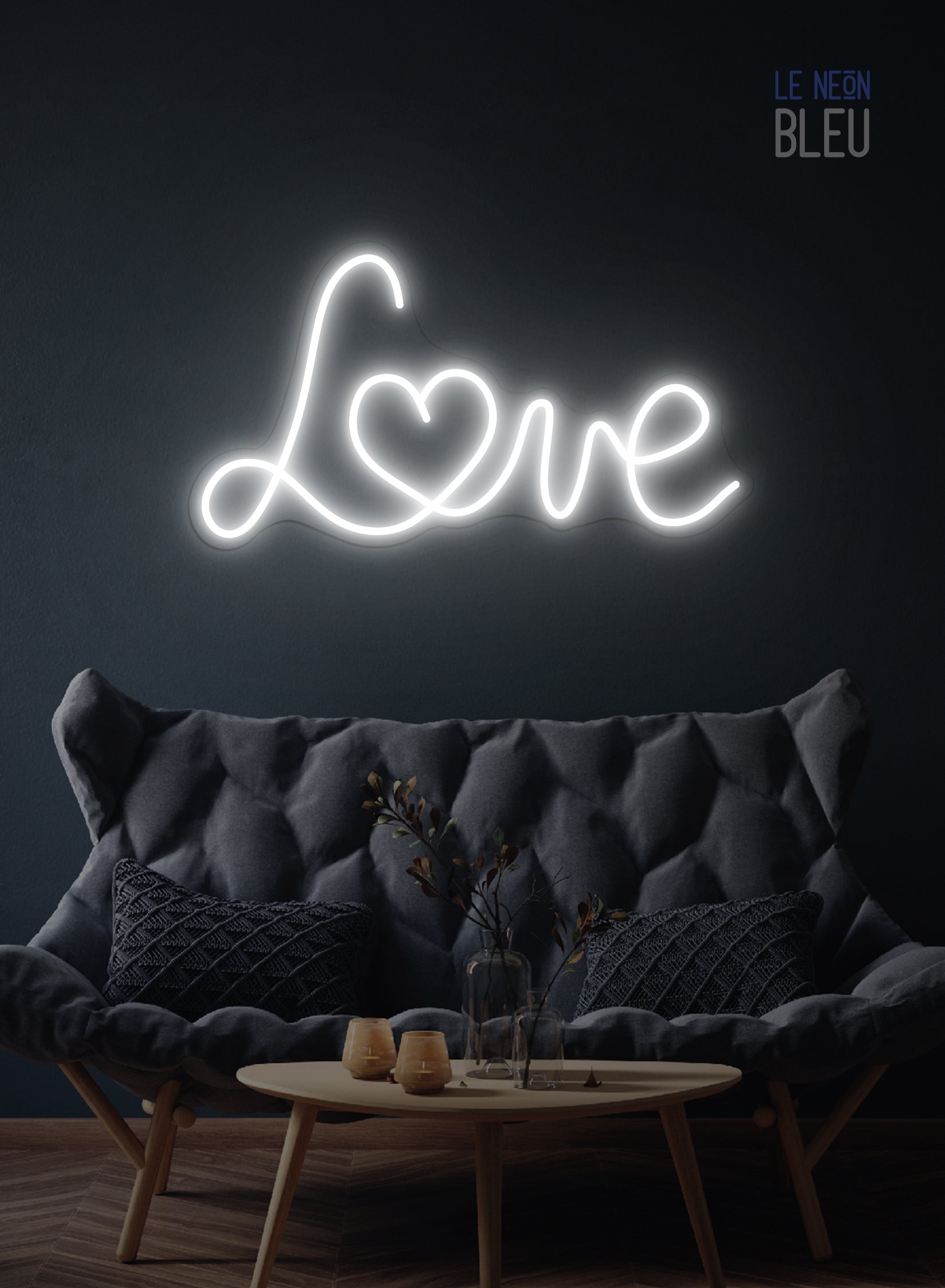 Néon LED "LOVE" – Déclare ton amour avec tendresse