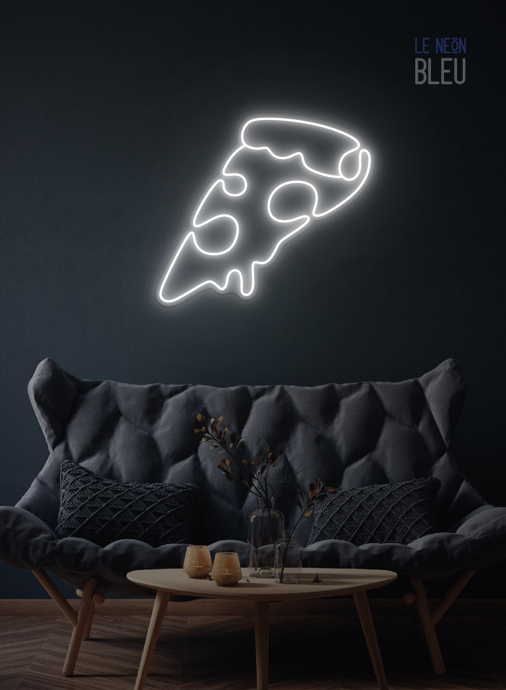 Pizza Tranche - Néon LED