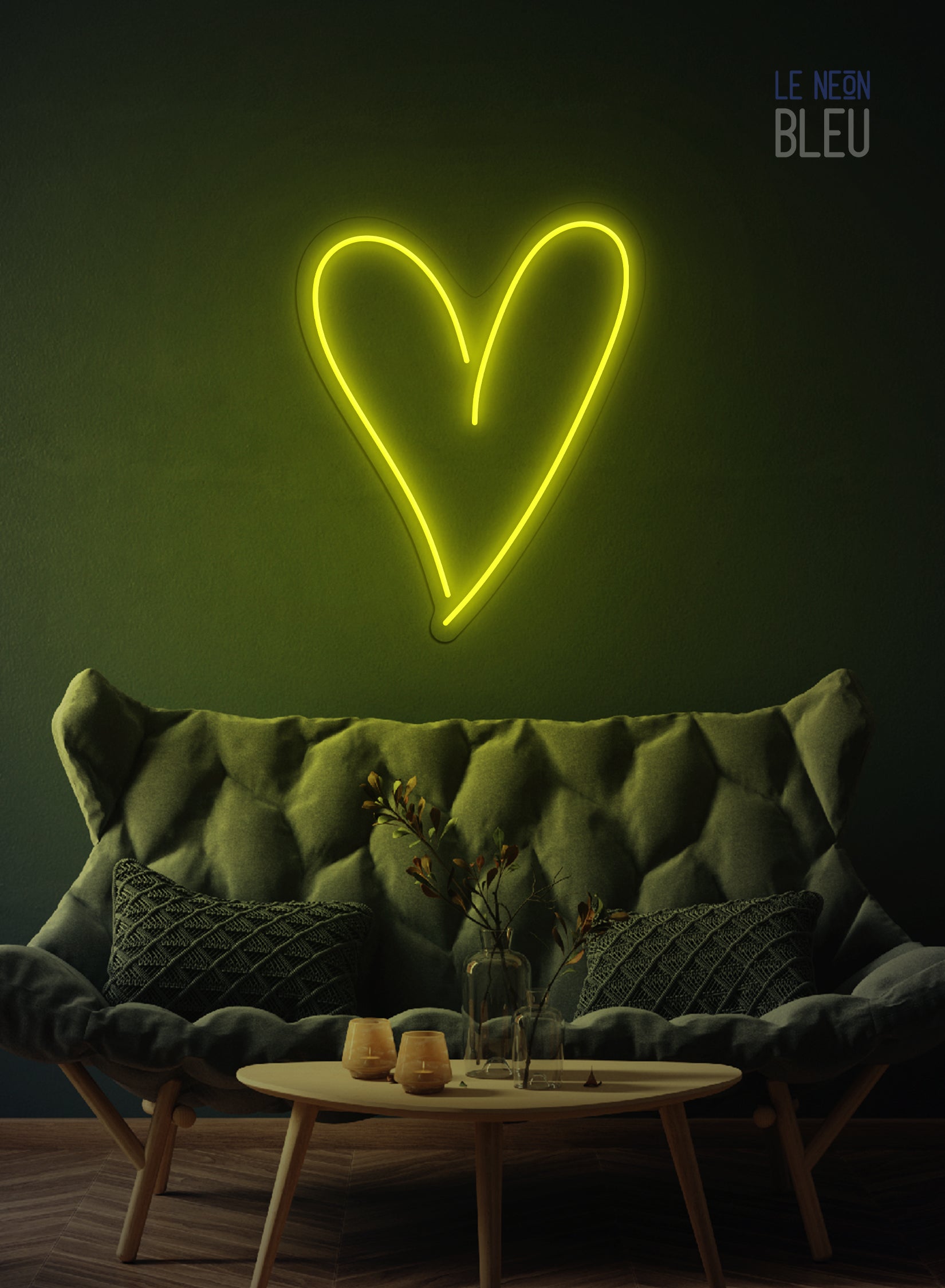 Néon LED Cœur – Élégance à Petit Prix