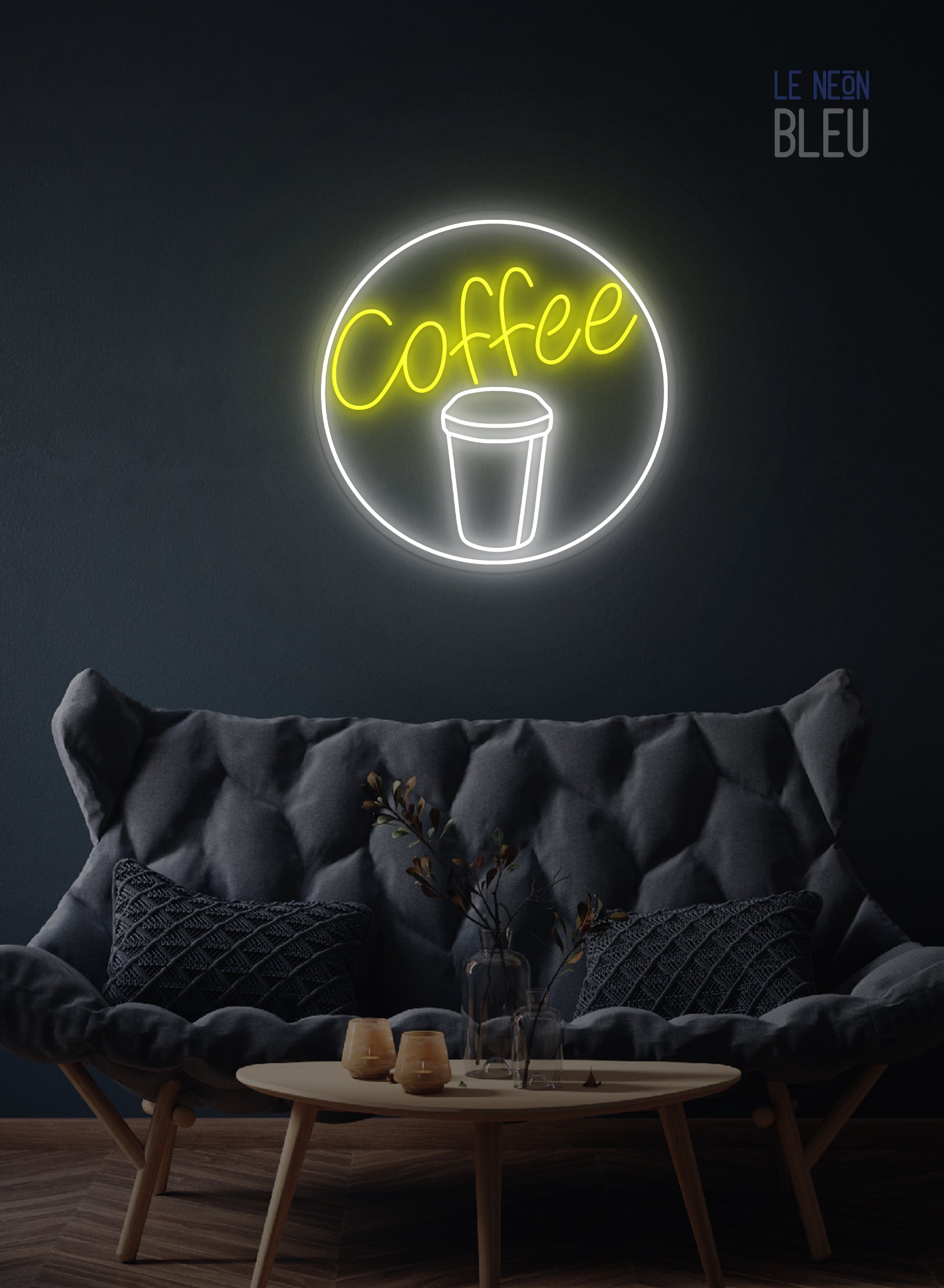 Café ou Coffee - Néon LED