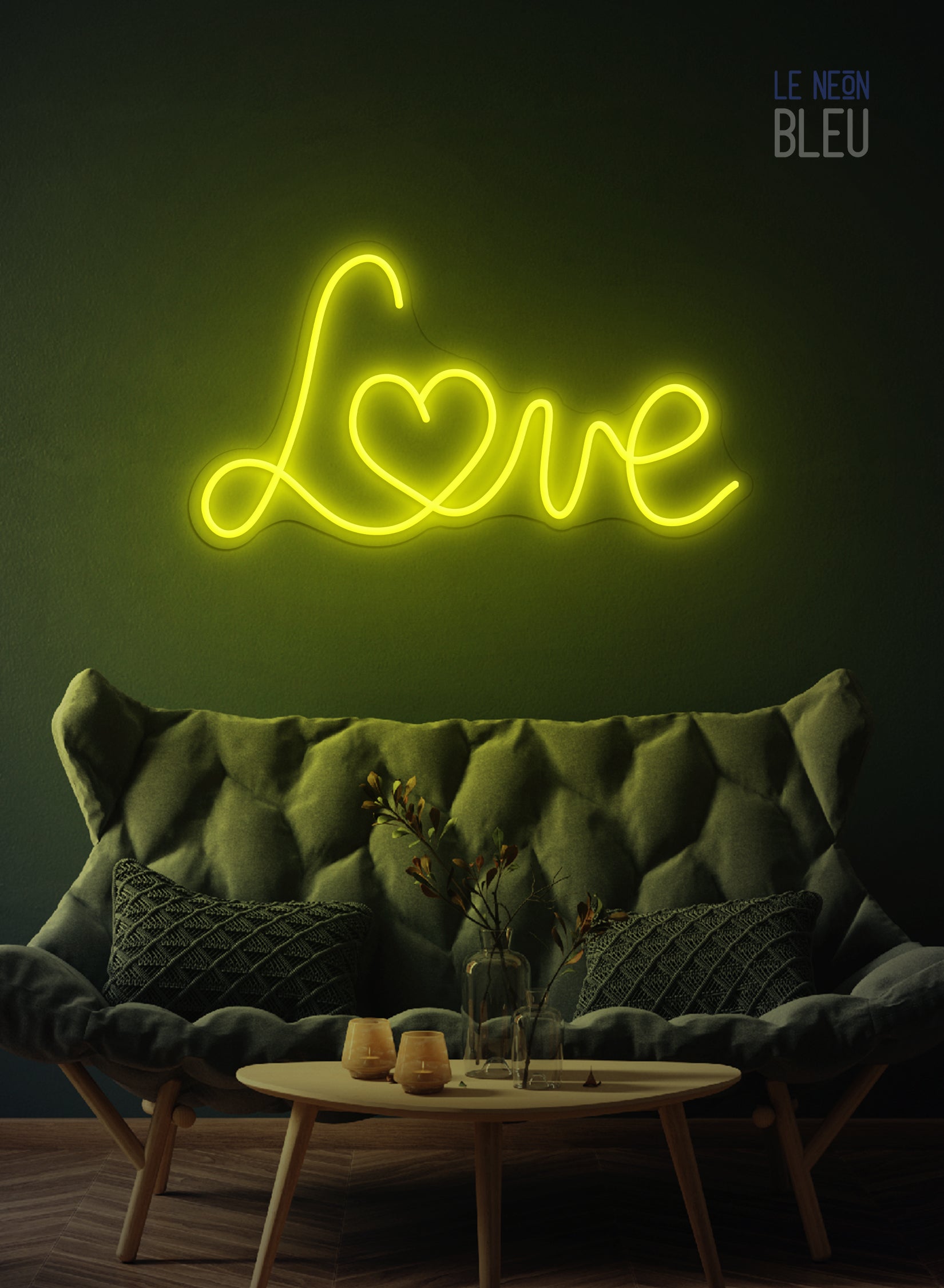 Néon LED "LOVE" – Déclare ton amour avec tendresse