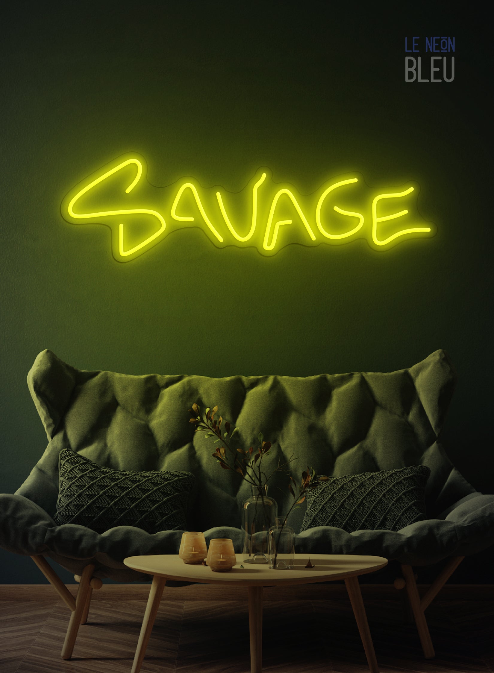 Néon LED "Savage" – Affirmation et Style Moderne